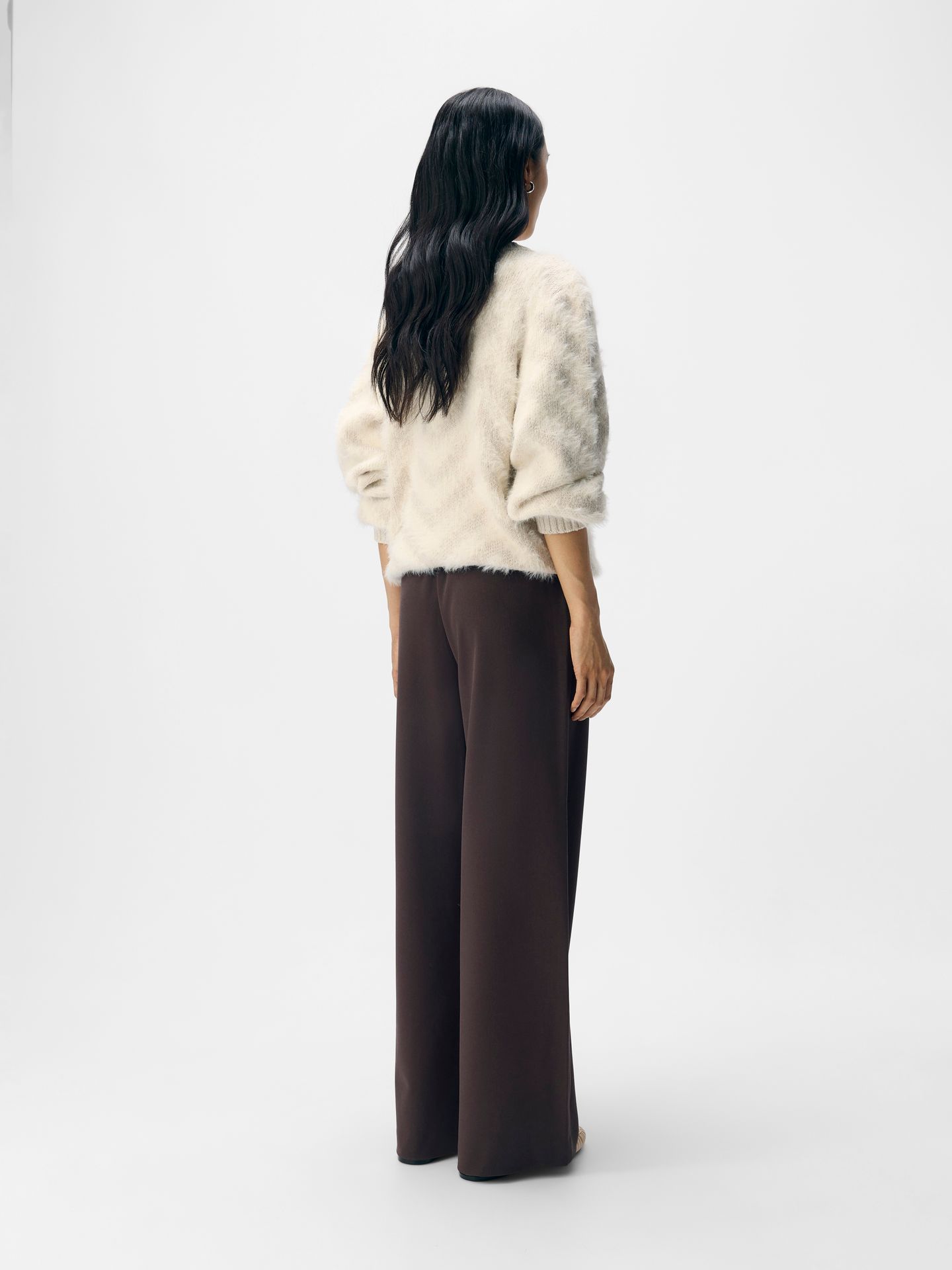 Object OBJLISA WIDE PANT NOOS Seal Brown 2900158865019
