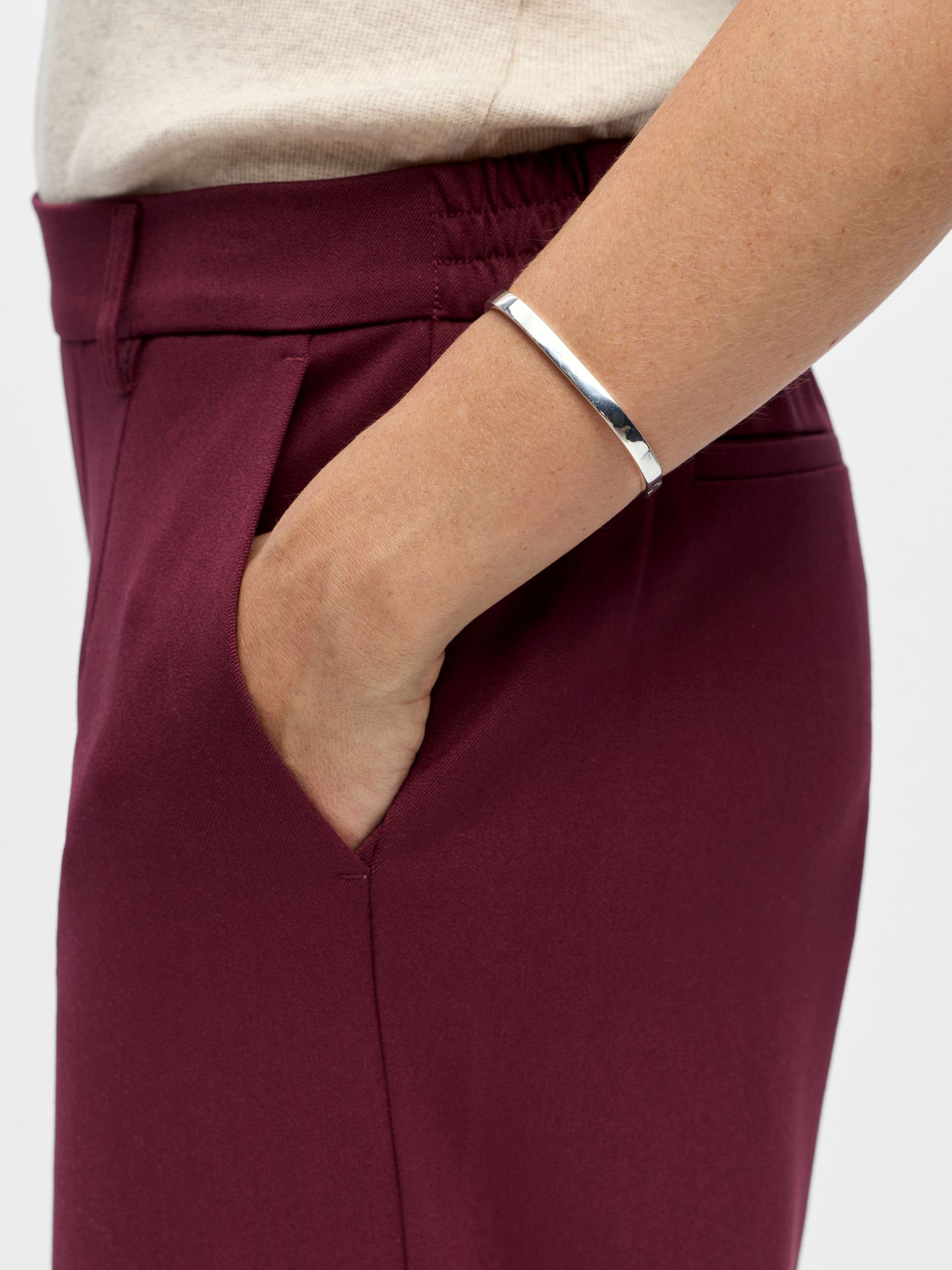 Object OBJLISA WIDE PANT NOOS Windsor Wine 2900168153045