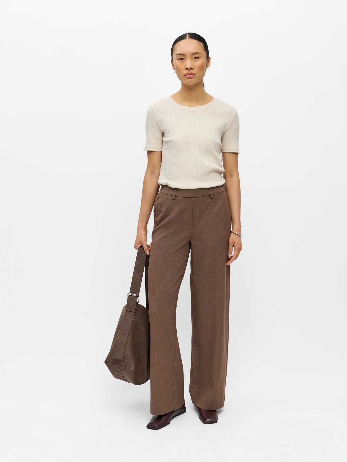 Object OBJLISA WIDE PANT NOOS Carafe/Melange 2900168152048