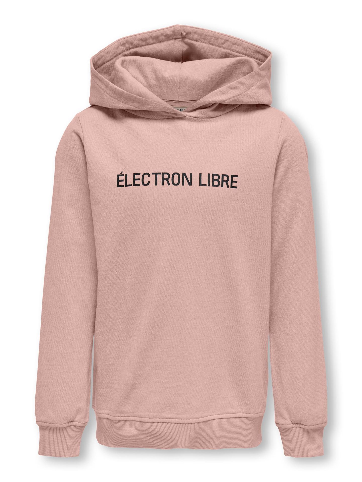 Kids Only KOGLUCINDA L/S LA VIE HOOD BOX SWT Rose Smoke/ELECTRON 00102486-EKA26011400001356