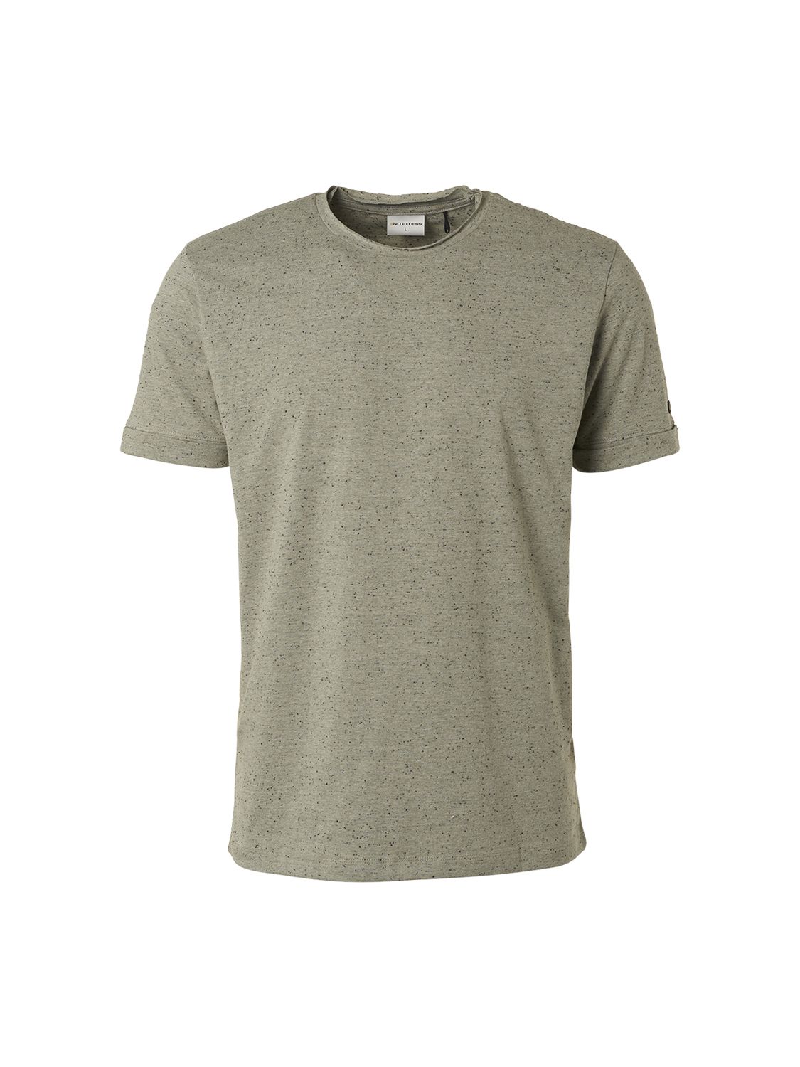 No Excess T-Shirt Crewneck Multi Coloured Mel Smoke Green 155 00102516-EKA14000100000053