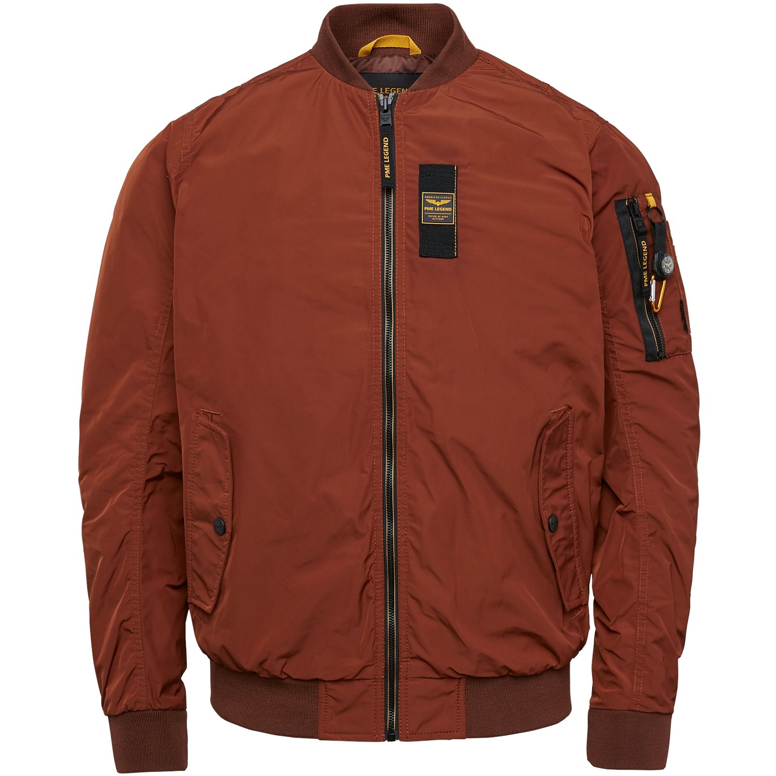 Pme Legend Bomber jacket GLAZER 2.0 Flighter Brandy Brown 00102530-8253