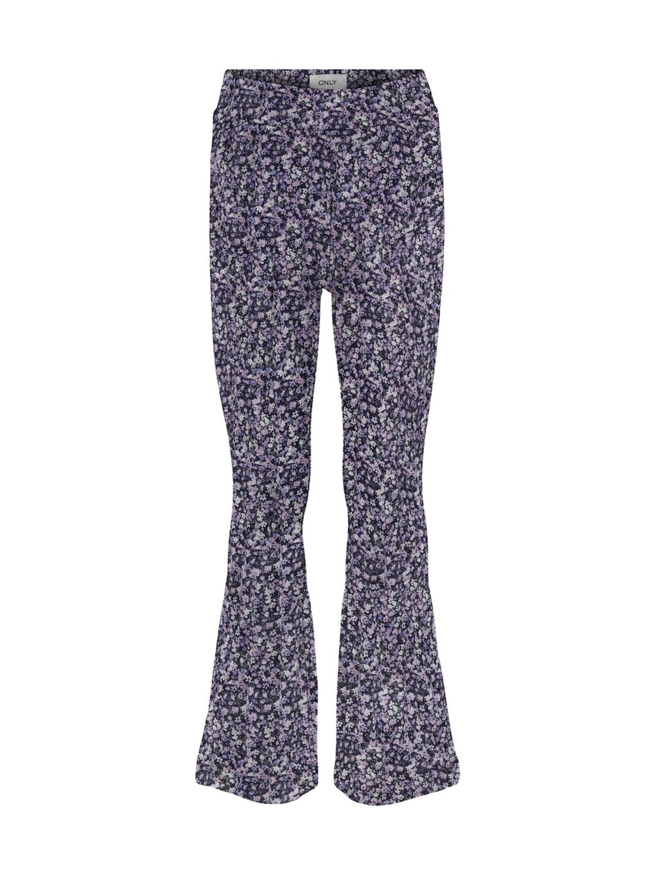 Kids Only KOGMINDA FLARED AOP PANT JRS Night Sky/427 Mila leaf 00102608-EKA26011400001582