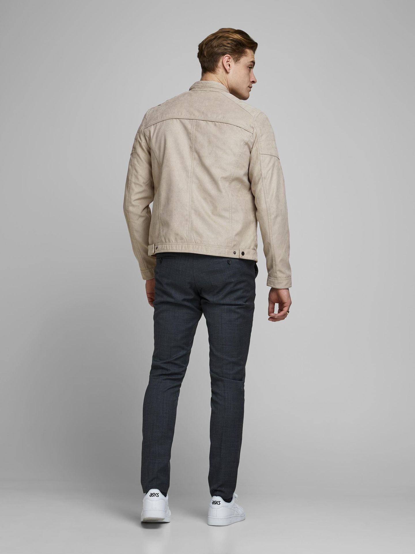 Jack & Jones JJEROCKY JACKET NOOS String/Fake suede 2900136450022