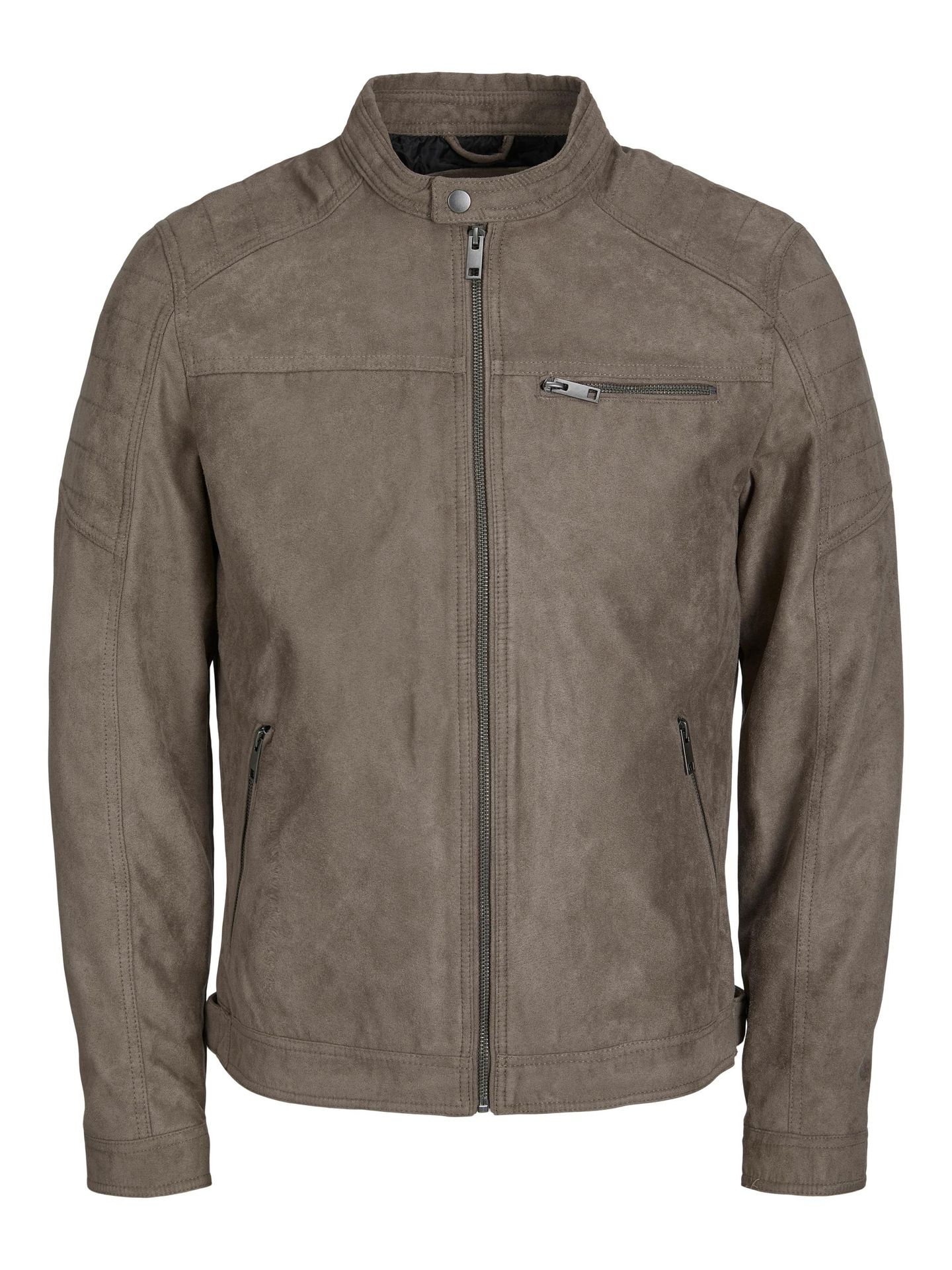 Jack & Jones JJEROCKY JACKET NOOS Falcon/Fake suede 2900136446018