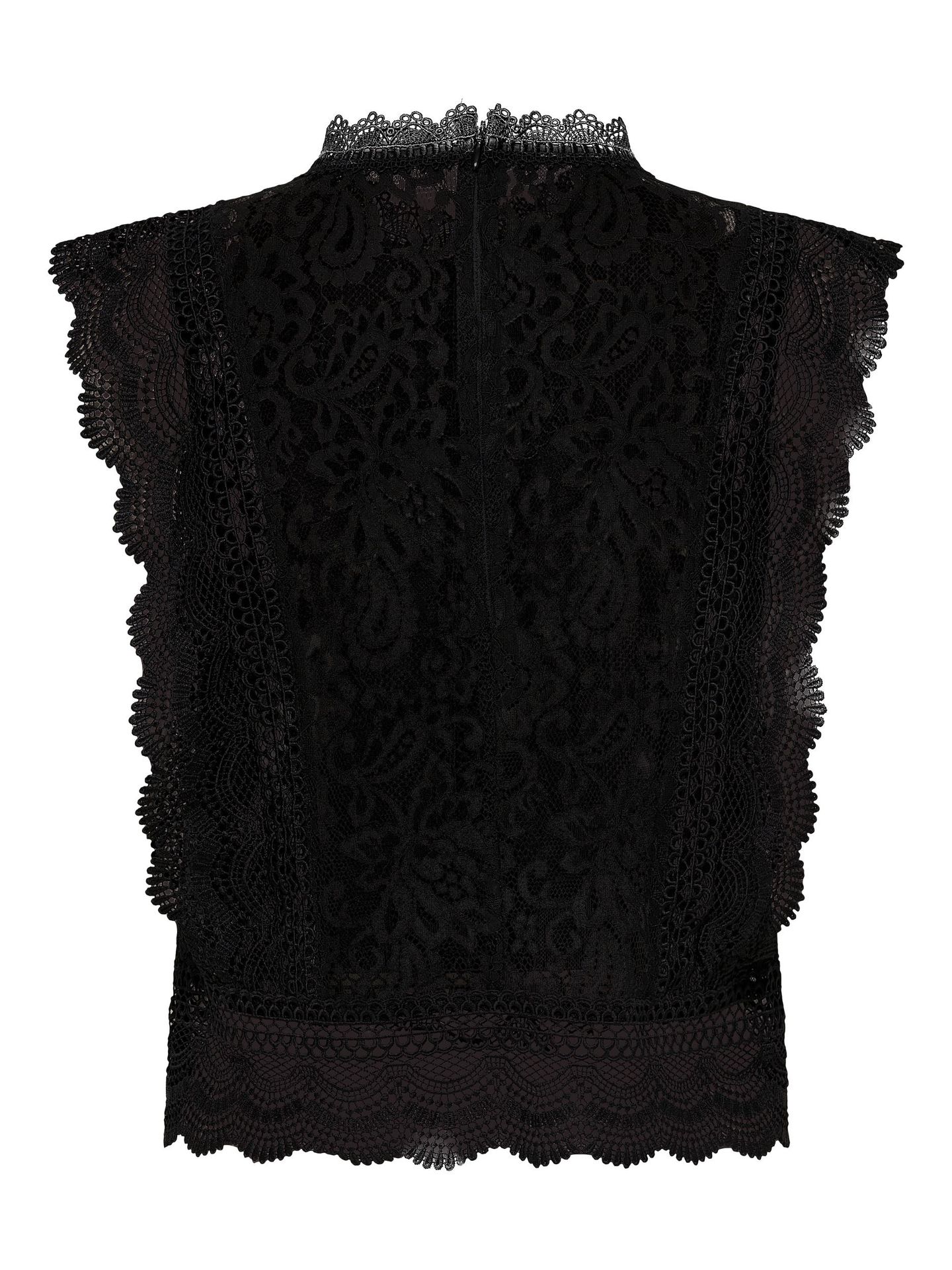 Only ONLKARO S/L LACE TOP NOOS WVN Black 2900136460014