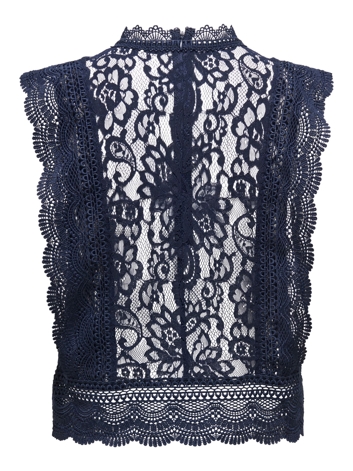 Only ONLKARO S/L LACE TOP NOOS WVN Night Sky 2900166450030
