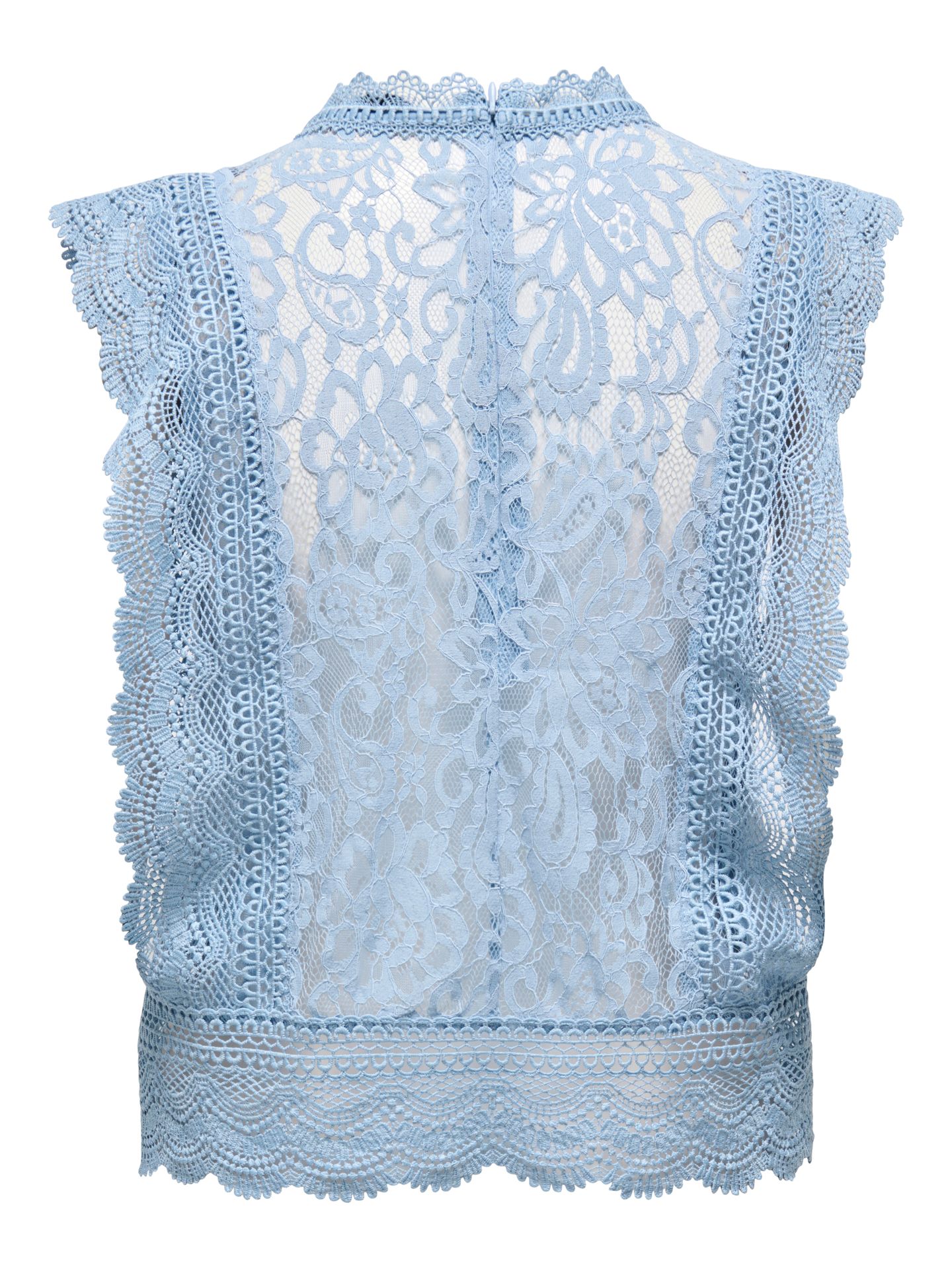 Only ONLKARO S/L LACE TOP NOOS WVN Soft Chambray 2900155823012 Only ONLKARO S/L LACE TOP NOOS WVN Soft Chambray 2900155823012