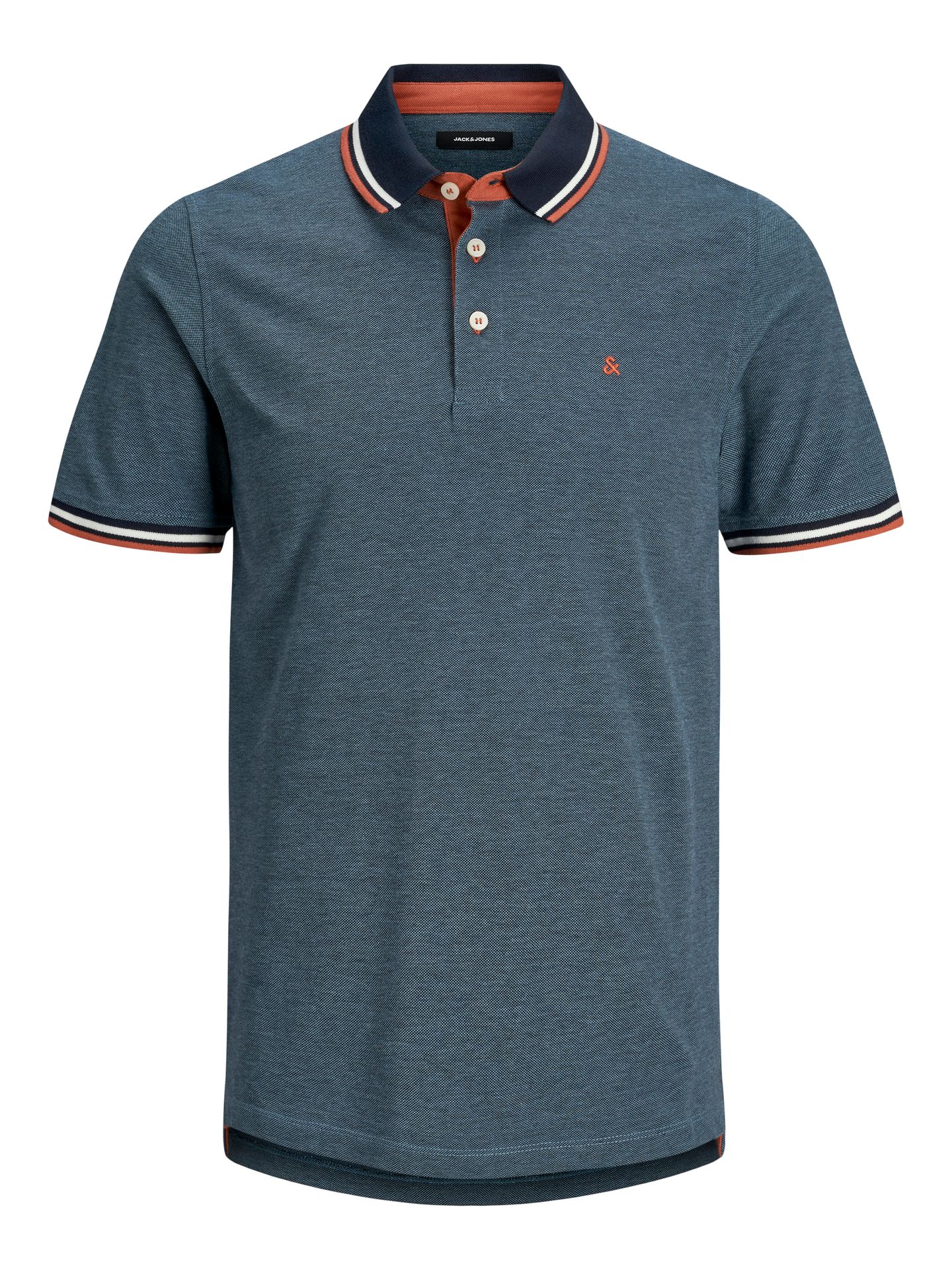 Jack & Jones JJEPAULOS POLO SS NOOS Denim Blue/SLIM FIT 2900157614045