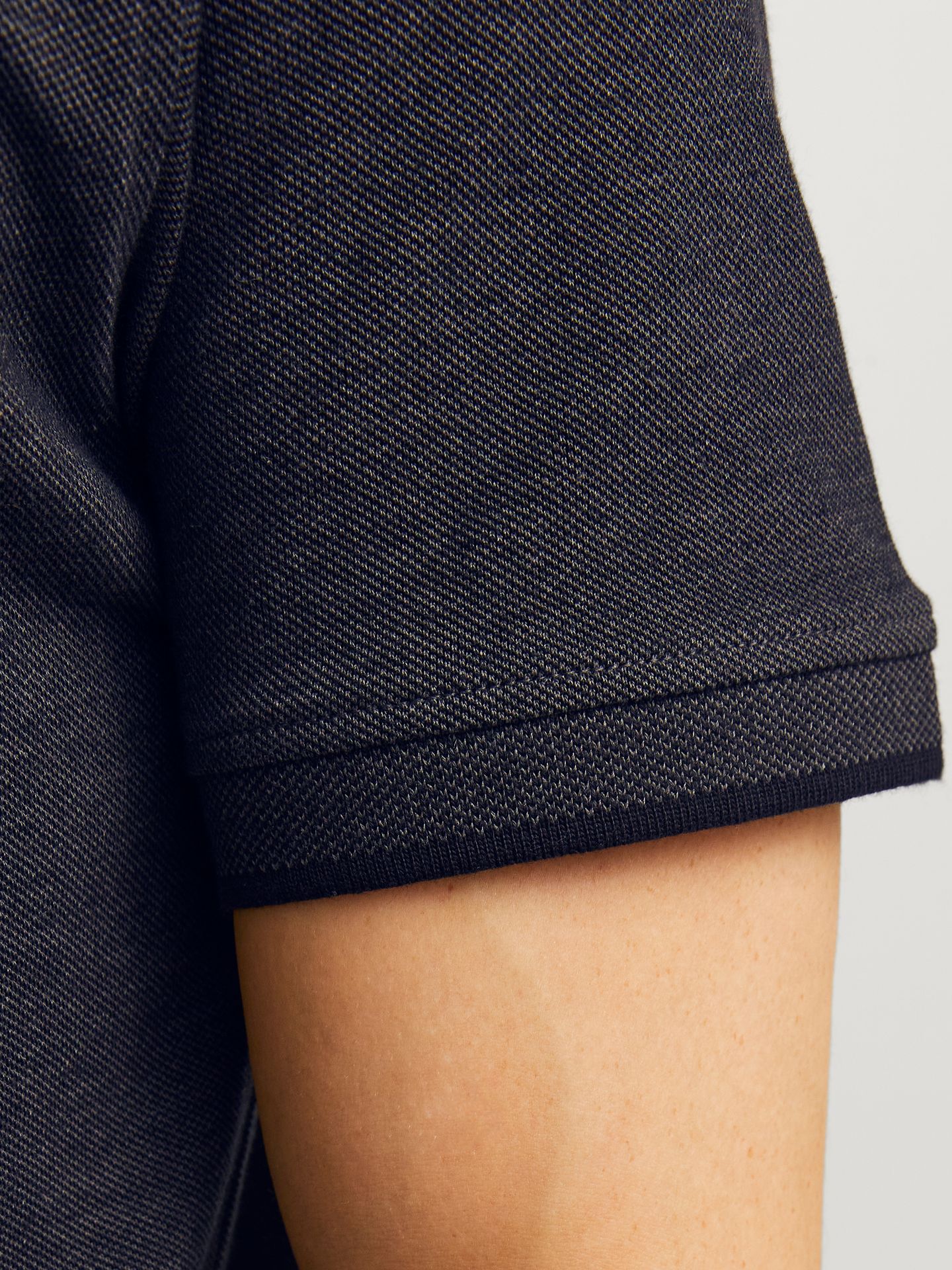 Jack & Jones JJEPAULOS POLO SS NOOS Dark Grey Melange/COMFORT FIT 2900167811014