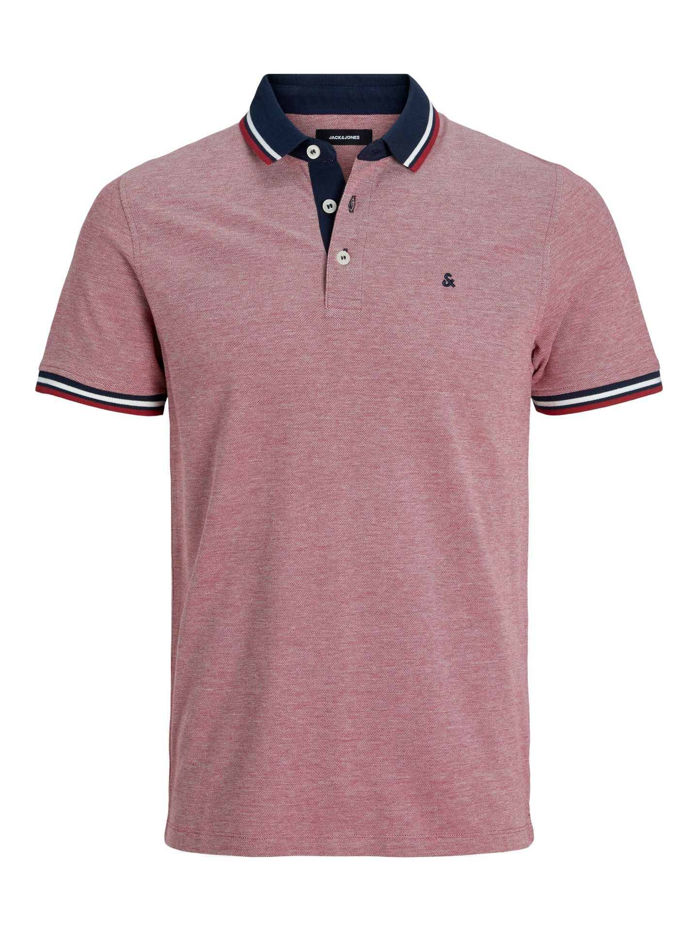 Jack & Jones JJEPAULOS POLO SS NOOS Rio Red/SLIM FIT 00102822-EKA26011400000521