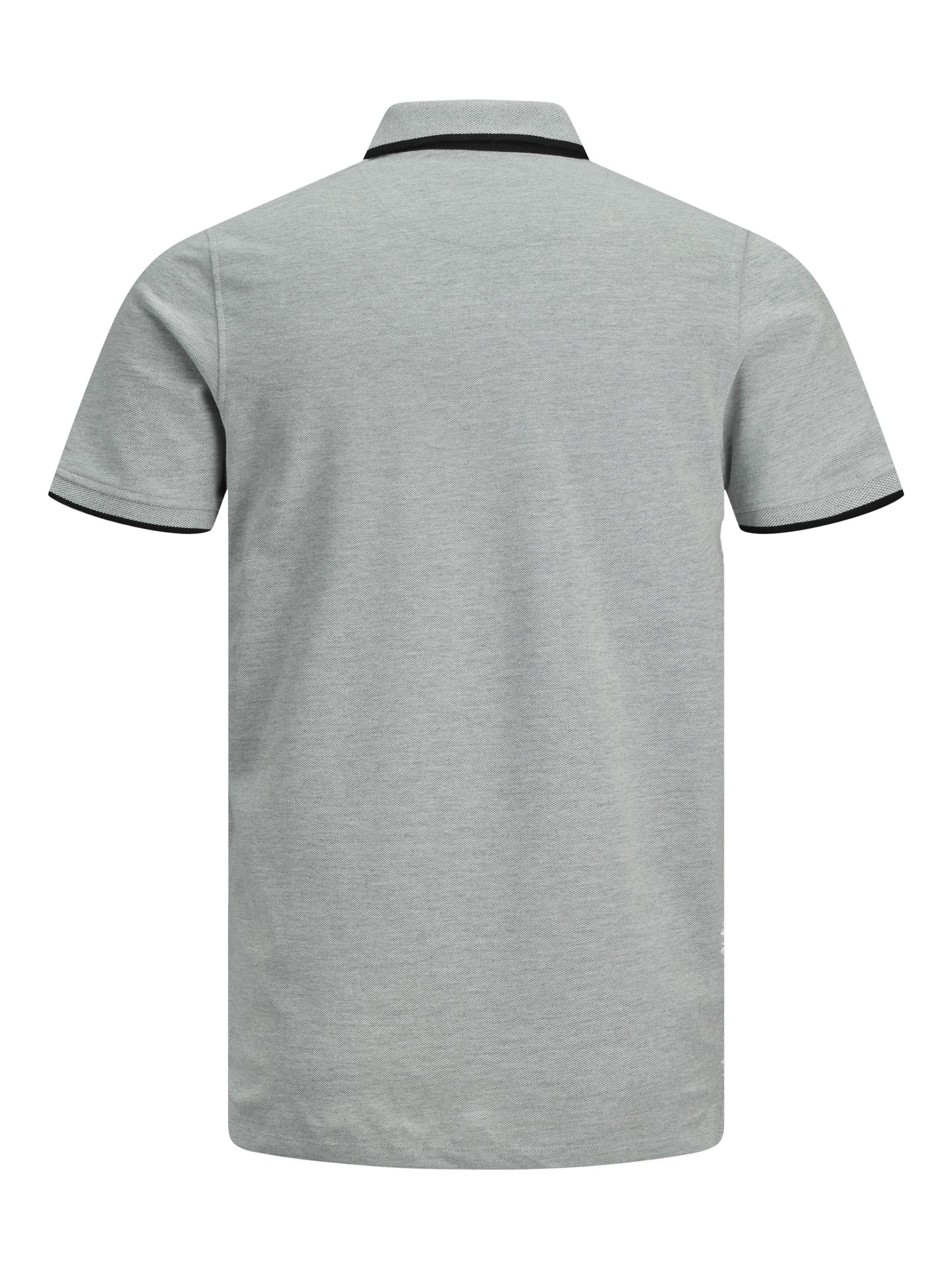 Jack & Jones JJEPAULOS POLO SS NOOS Light Grey Melange/SWEAT FIT/MELANG 00102822-EKA26011400000754