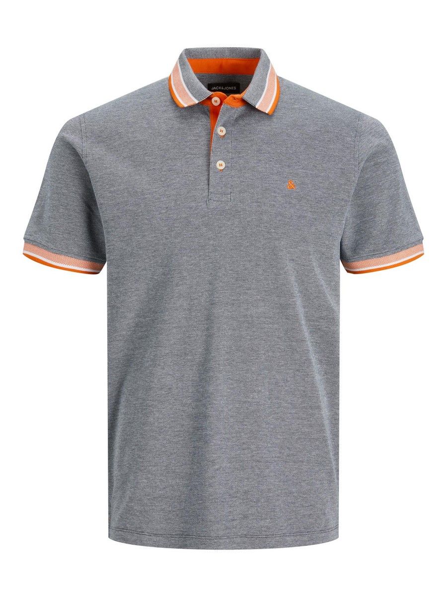 Jack & Jones JJEPAULOS POLO SS NOOS Navy Blazer/NEON 2900136588022 Jack & Jones JJEPAULOS POLO SS NOOS Navy Blazer/NEON 2900136588022