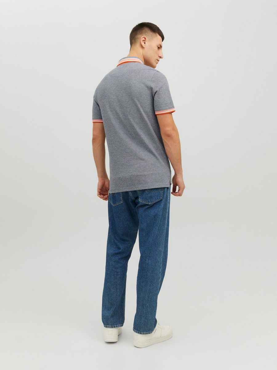 Jack & Jones JJEPAULOS POLO SS NOOS Navy Blazer/NEON 2900136588022 Jack & Jones JJEPAULOS POLO SS NOOS Navy Blazer/NEON 2900136588022