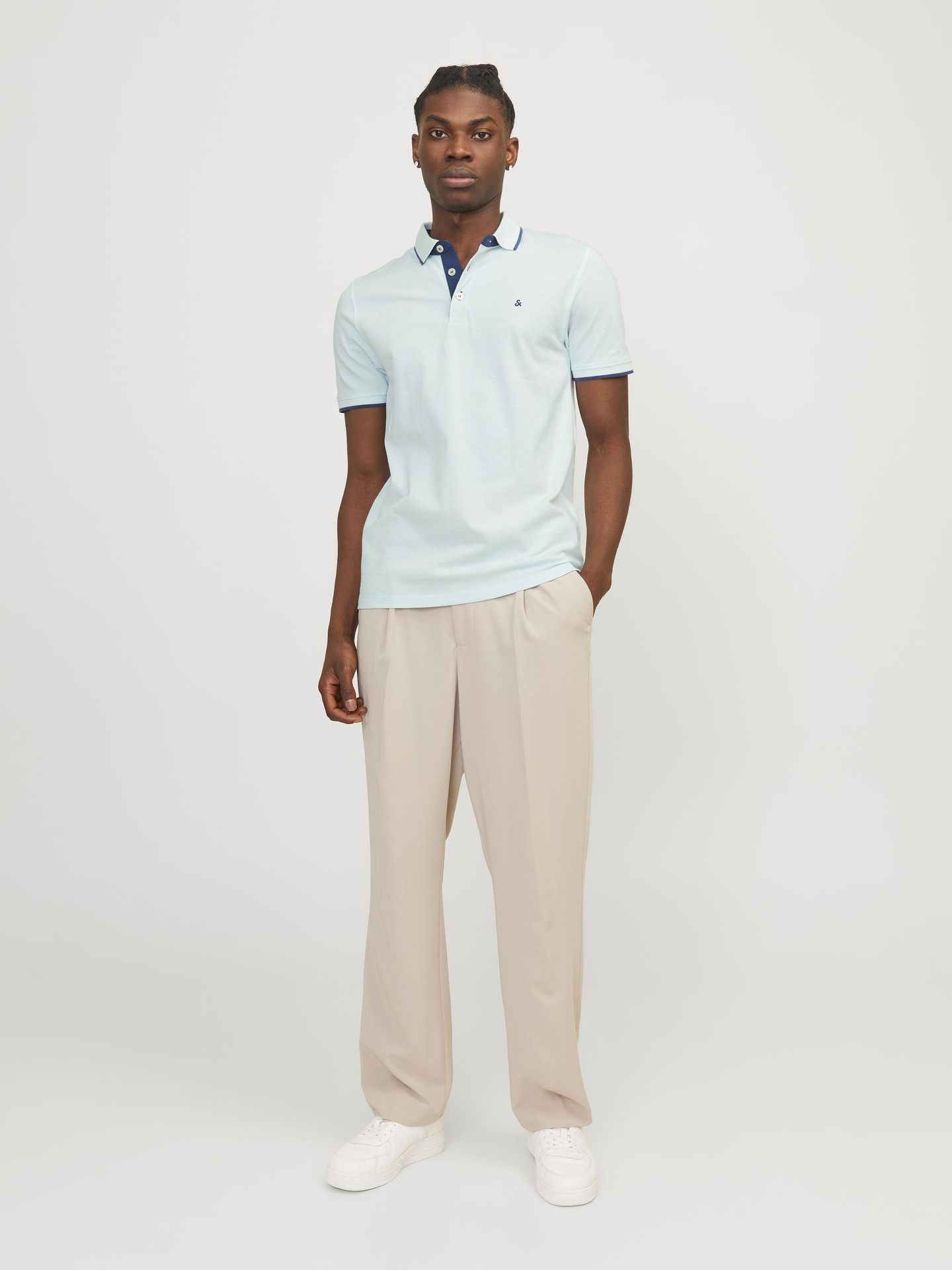 Jack & Jones JJEPAULOS POLO SS NOOS Soothing Sea/PLAY 2900145919022 Jack & Jones JJEPAULOS POLO SS NOOS Soothing Sea/PLAY 2900145919022