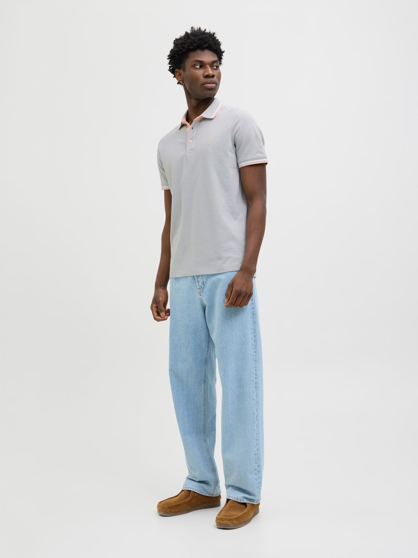 Jack & Jones JJEPAULOS POLO SS NOOS Iceberg Green/PLAY 2900154805026