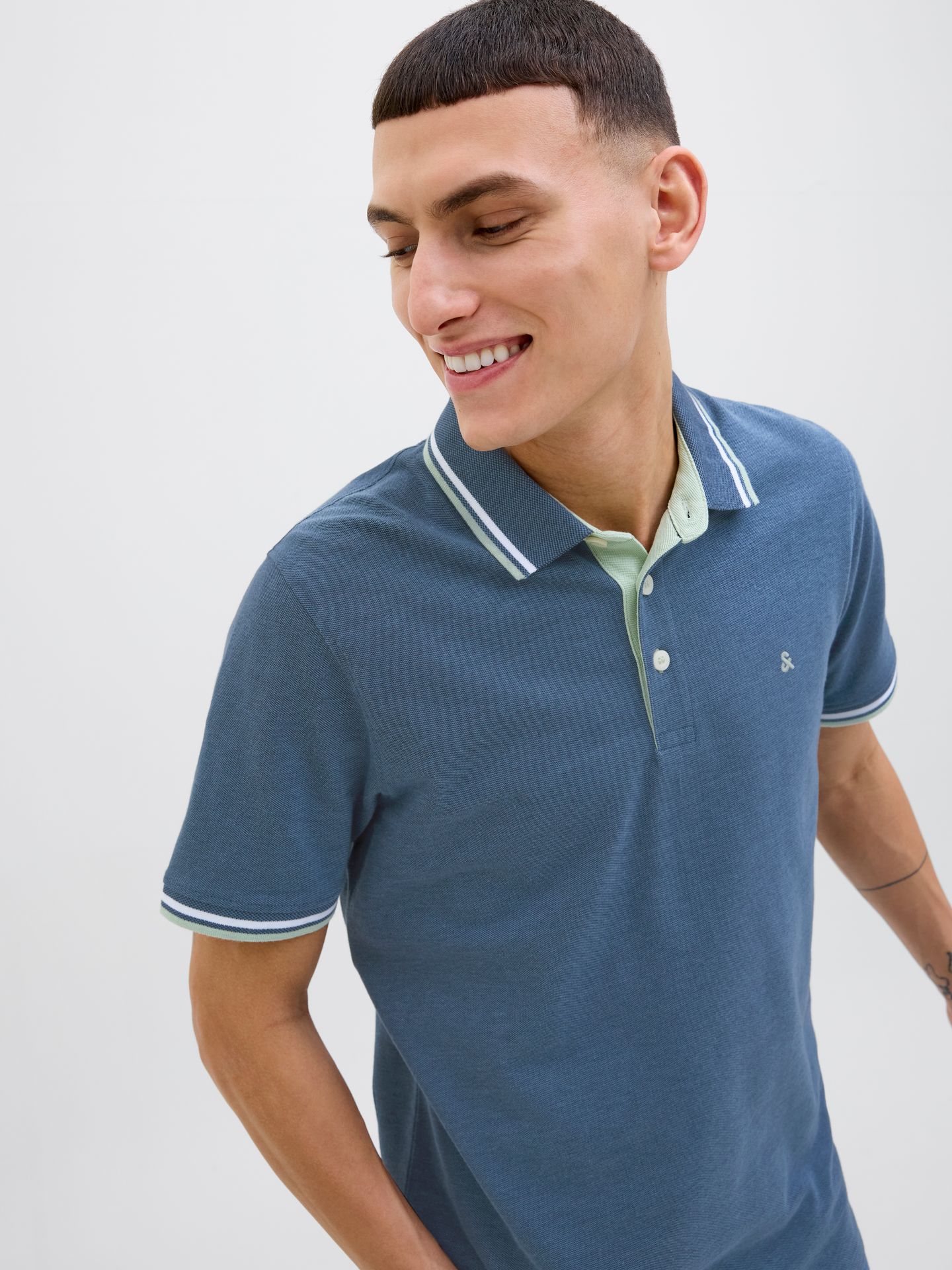 Jack & Jones JJEPAULOS POLO SS NOOS Oceanview/PLAY 2900154806030