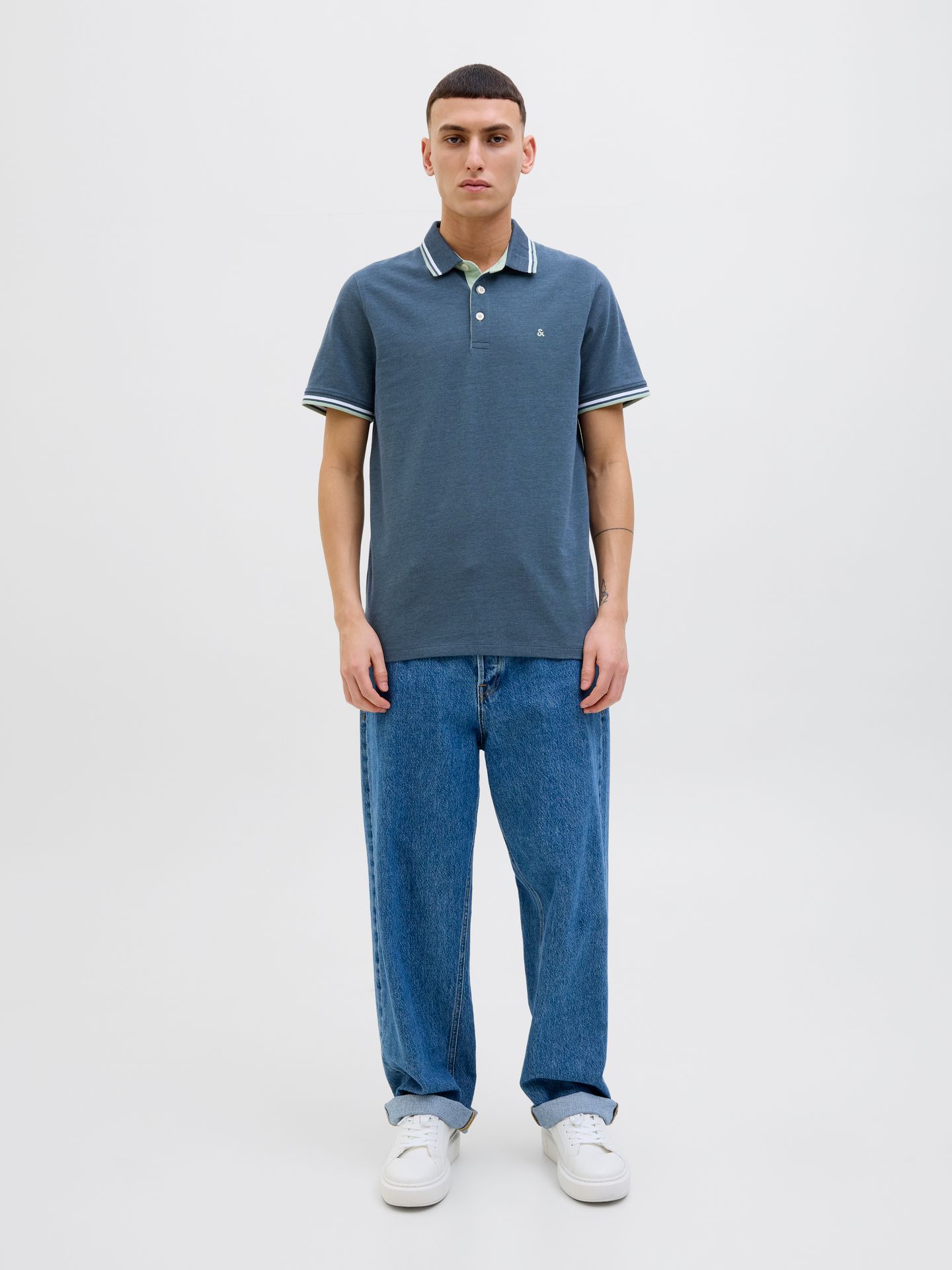 Jack & Jones JJEPAULOS POLO SS NOOS Oceanview/PLAY 2900154806030