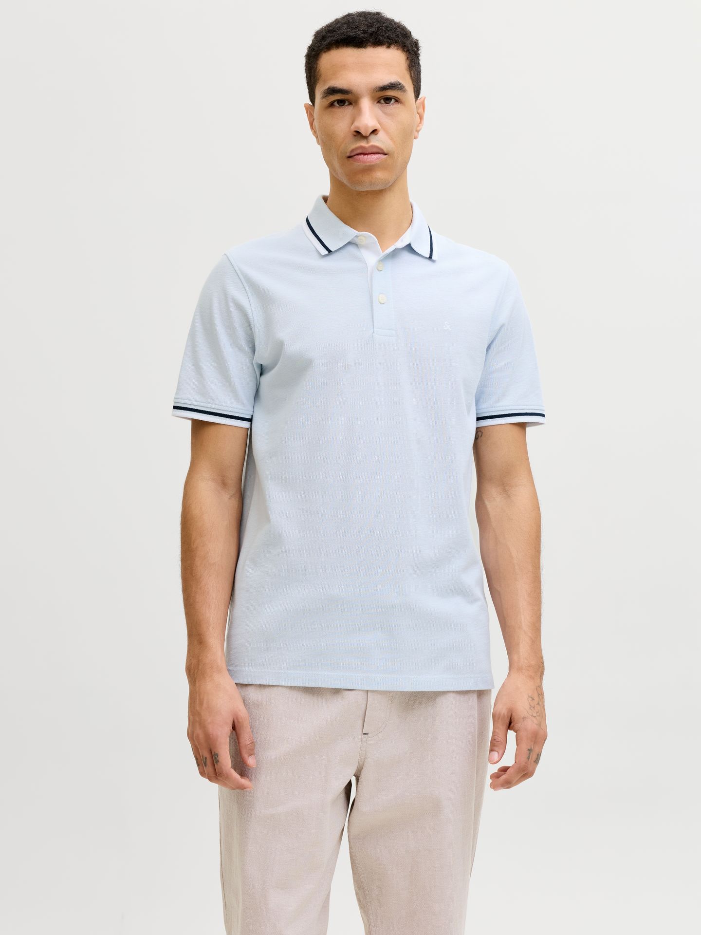 Jack & Jones JJEPAULOS POLO SS NOOS Celestial Blue/PLAY 2900164291031