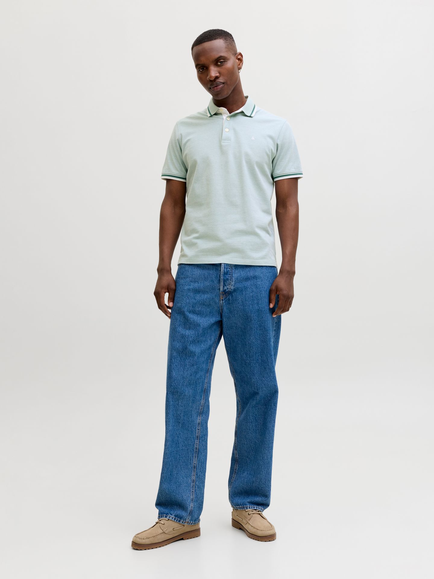 Jack & Jones JJEPAULOS POLO SS NOOS Mineral Blue/PLAY 2900164292038