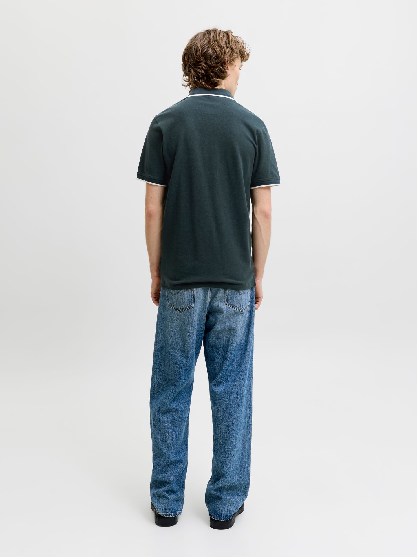 Jack & Jones JJEPAULOS POLO SS NOOS Scarab/PLAY 2900167813018