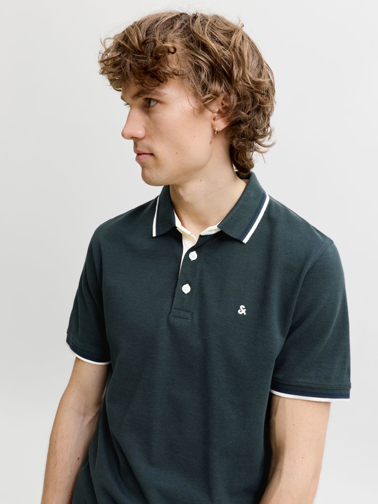 Jack & Jones JJEPAULOS POLO SS NOOS Scarab/PLAY 2900167813018
