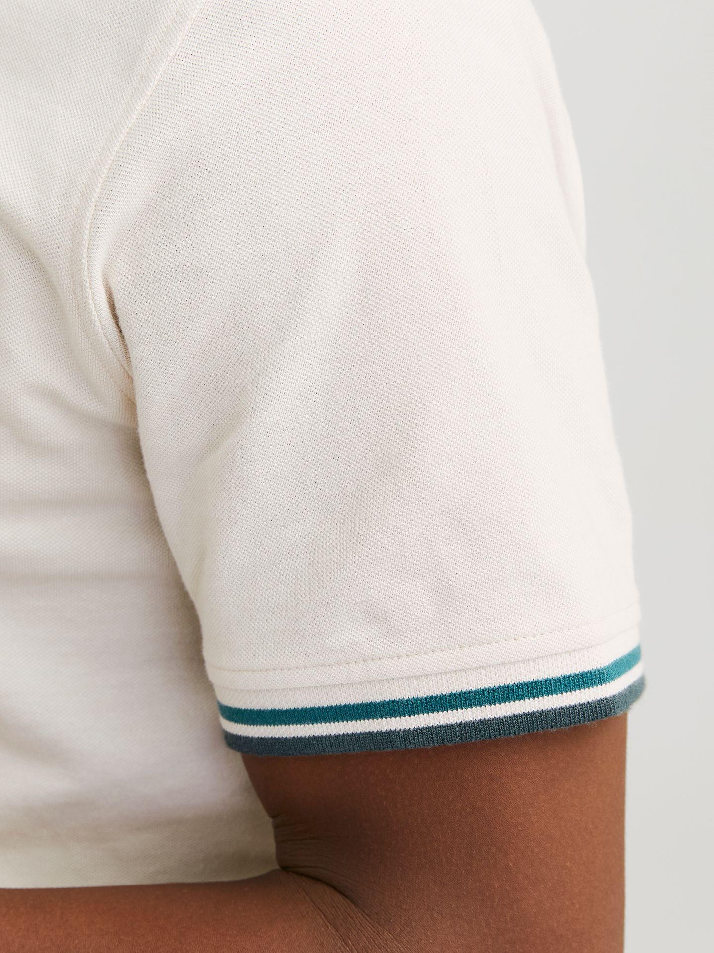 Jack & Jones JJEPAULOS POLO SS NOOS Moonbeam/PLAY 2900167814015