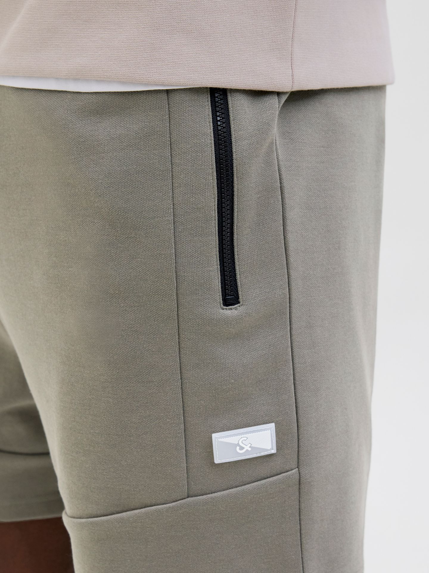 Jack & Jones JPSTAIR SWEAT SHORTS BEX SN Smokey Olive 2900156257021