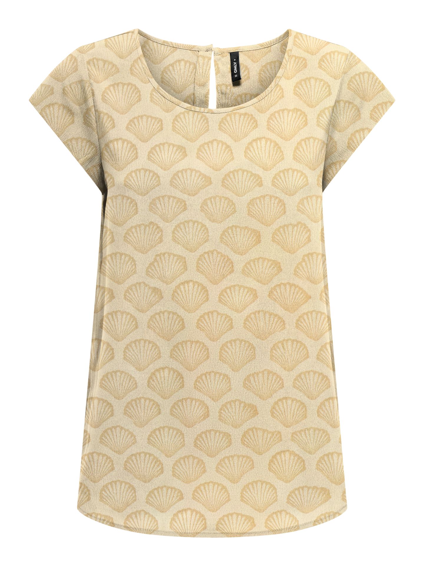 Only ONLNOVA LIFE S/S TOP AOP  PTM Biscotti/684 Seashell 00102930-EKA26011400002934
