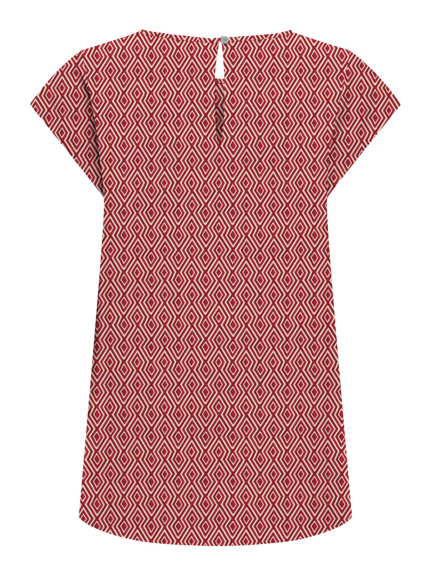 Only ONLNOVA LIFE S/S TOP AOP  PTM Karanda Red/681 Staycay geo 2900156489026