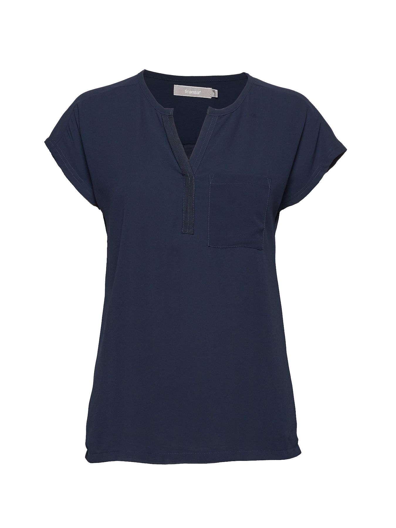 Fransa Zawov 2 blouse Black Iris 00103041-BLI