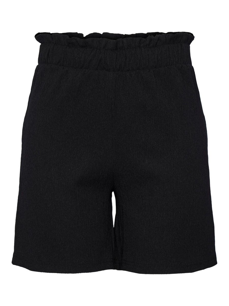 Pieces PCLUNA HW FRILL SHORTS SA BC Black 00103107-EKA26011400000124
