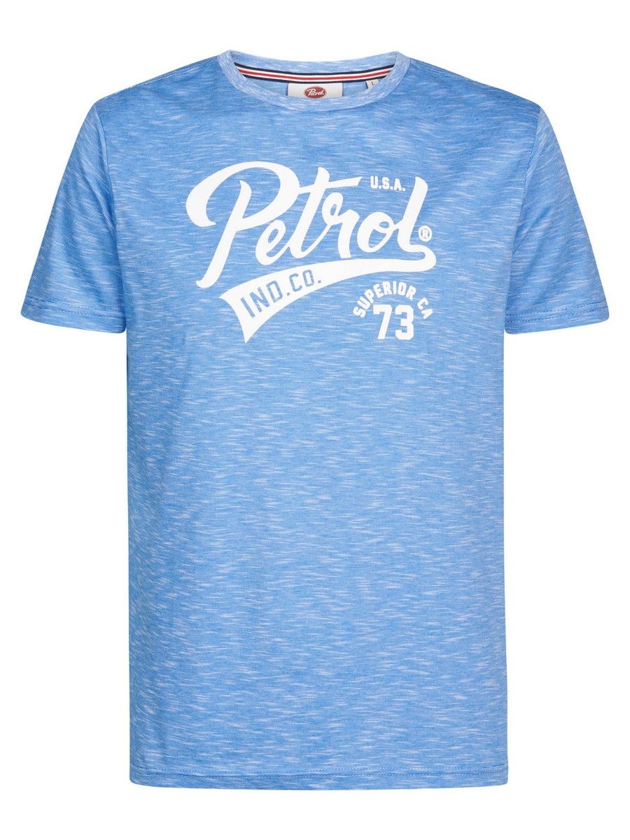Petrol Industries Men T-Shirt SS Classic Print Electric Blue5000 00103177-EKA26002700000036