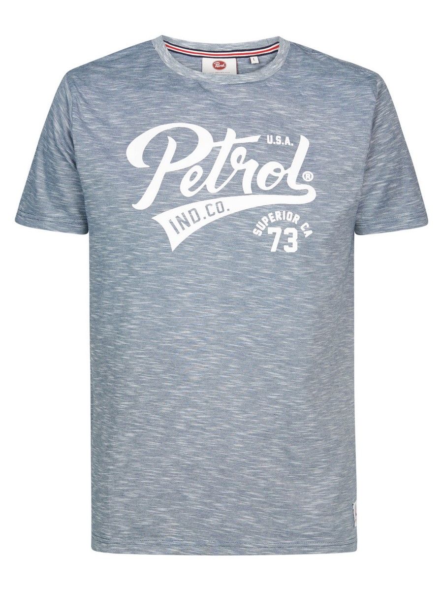 Petrol Industries Men T-Shirt SS Classic Print Orion Blue5172 00103177-EKA26002700000064