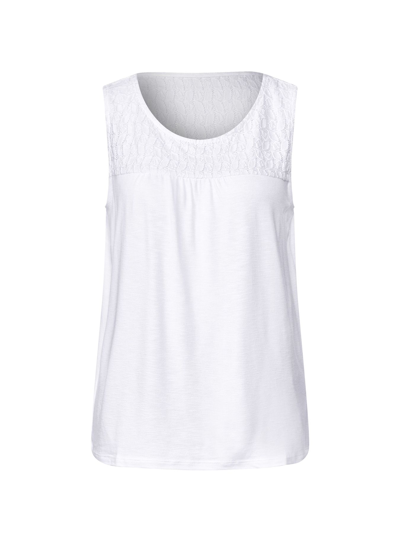 Street-One top w.lace white 2900137403027
