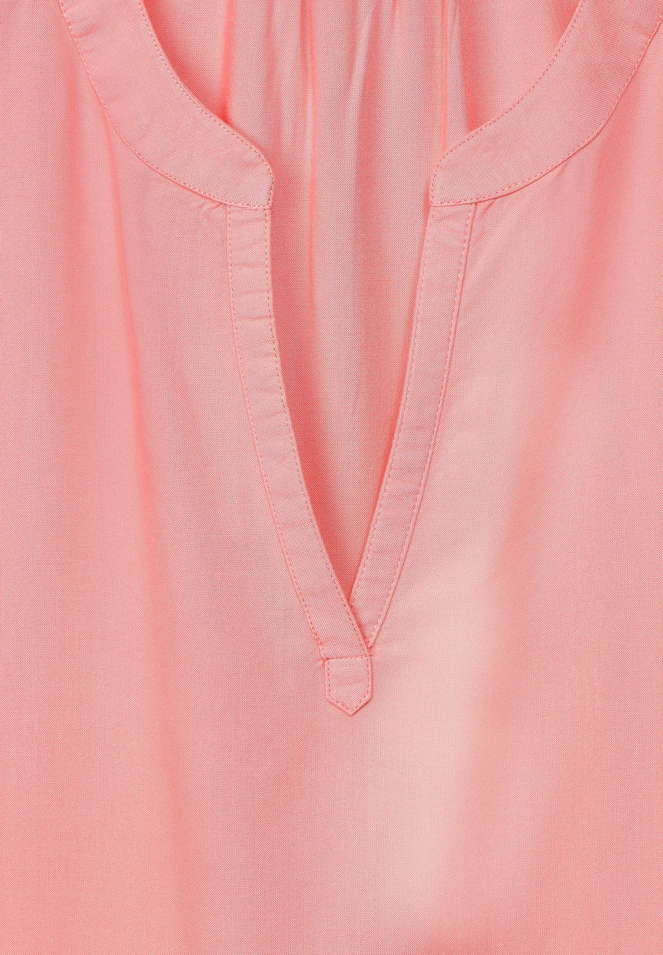 Street-One Shirtblouse w splitneck solid berry shake 2900137489069 Street-One Shirtblouse w splitneck solid berry shake 2900137489069