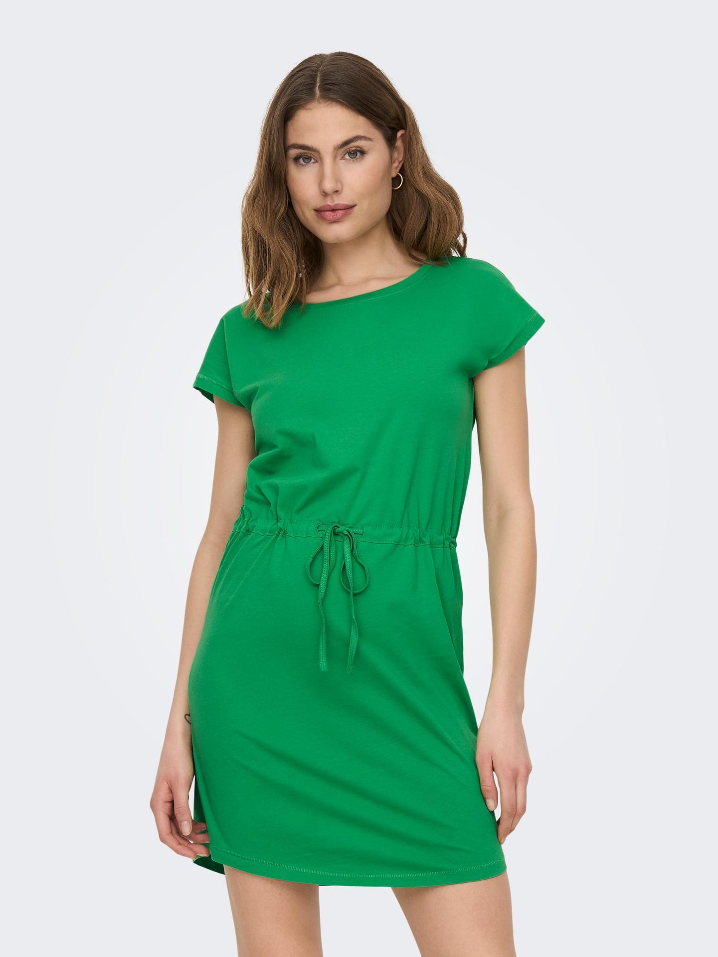 Only ONLMAY S/S DRESS NOOS Kelly Green 00103504-EKA26011400001351