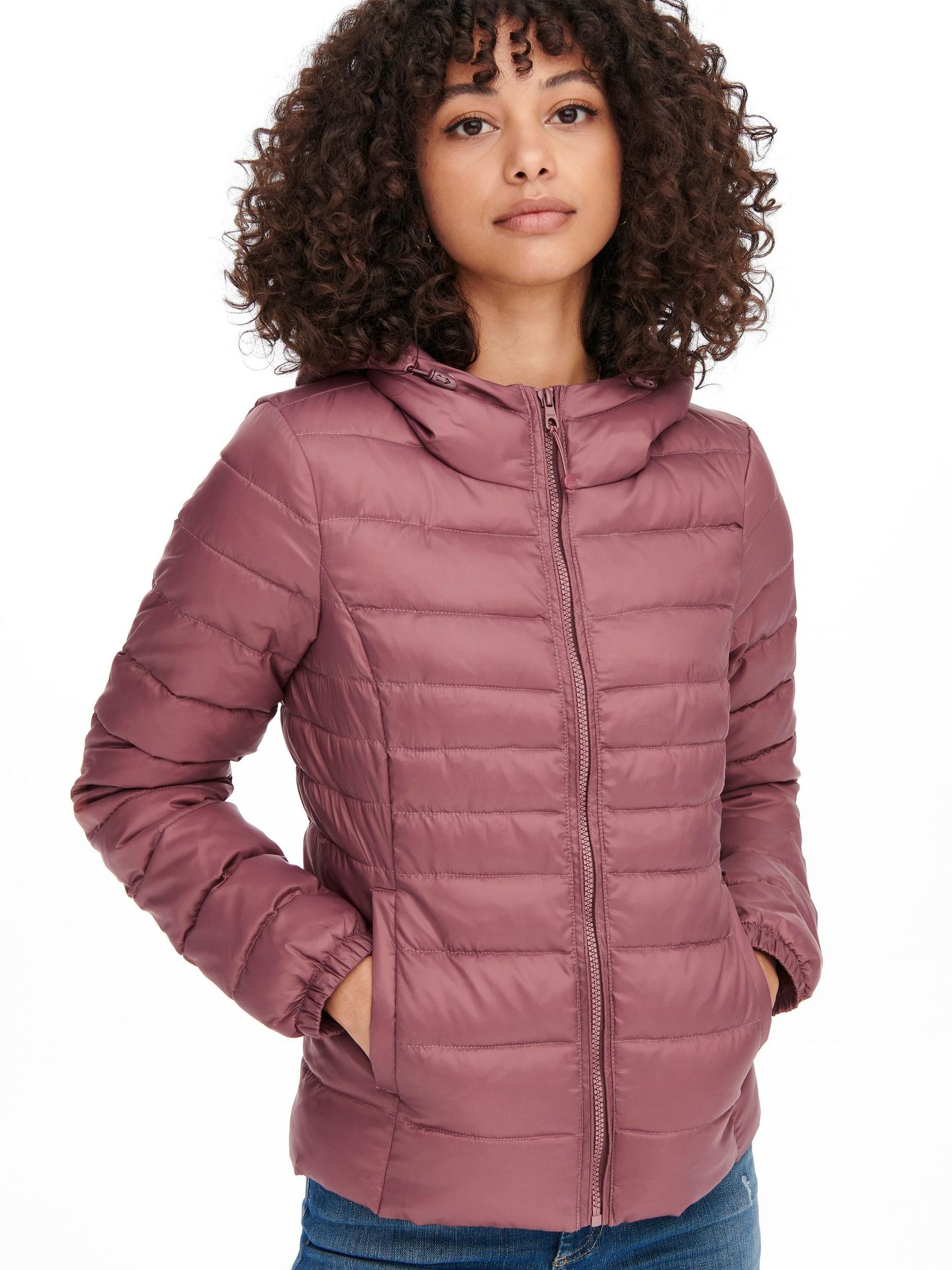 Only ONLTAHOE HOOD JACKET OTW NOOS Rose Brown 2900138071058