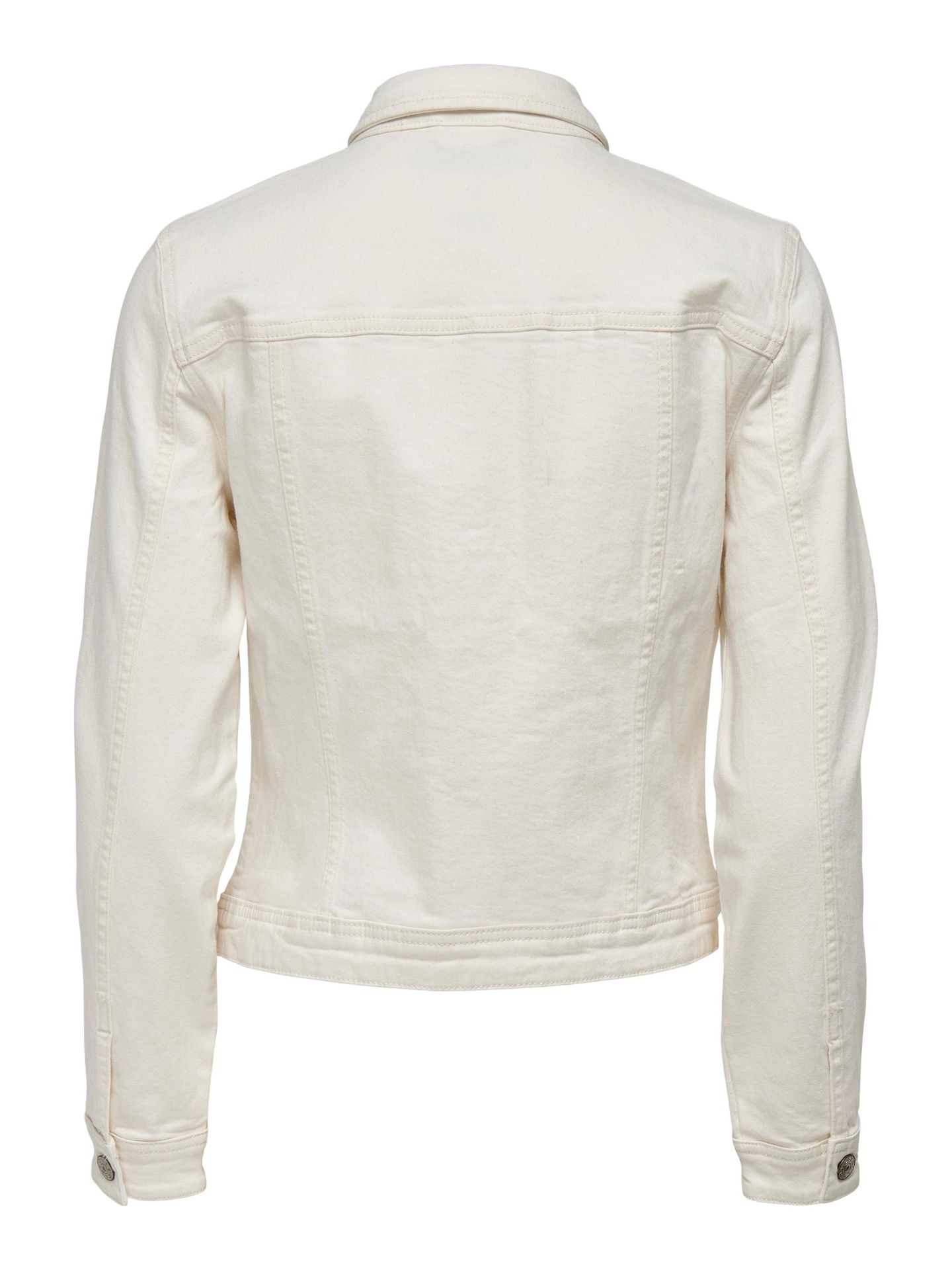 Only ONLTIA DNM JACKET COL PIM NOOS Ecru 2900138107047