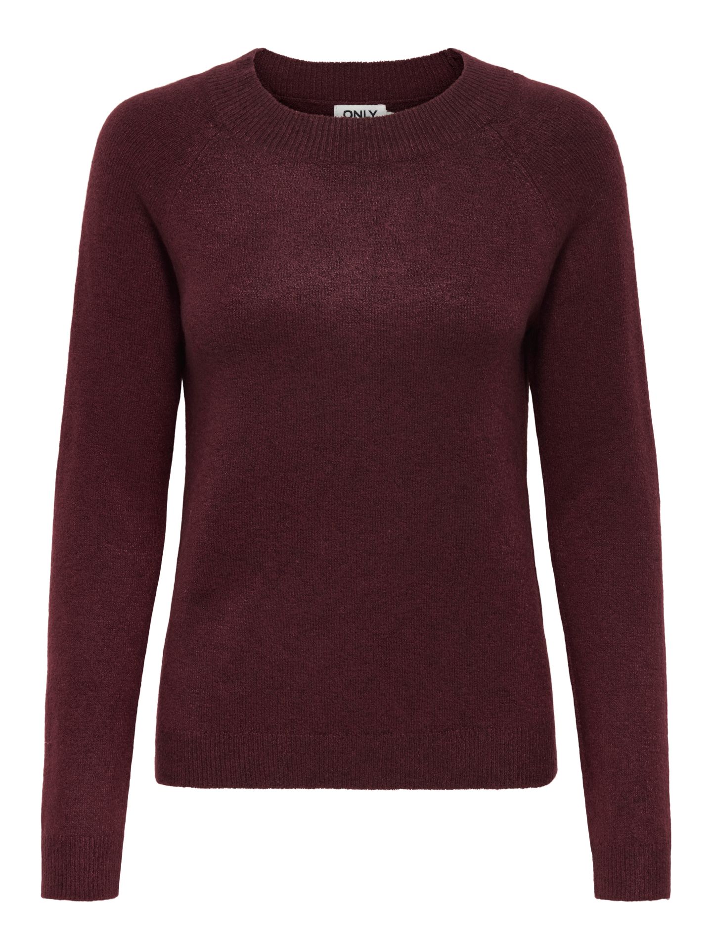 Only ONLRICA LIFE L/S PULLOVER  KNT NOOS Zinfandel/W. MELANGE 2900159341062