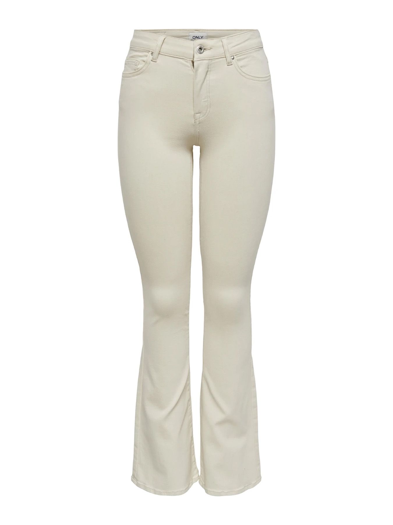 Only ONLBLUSH MID FLARED DNM NOOS Ecru 2900145202117 Only ONLBLUSH MID FLARED DNM NOOS Ecru 2900145202117