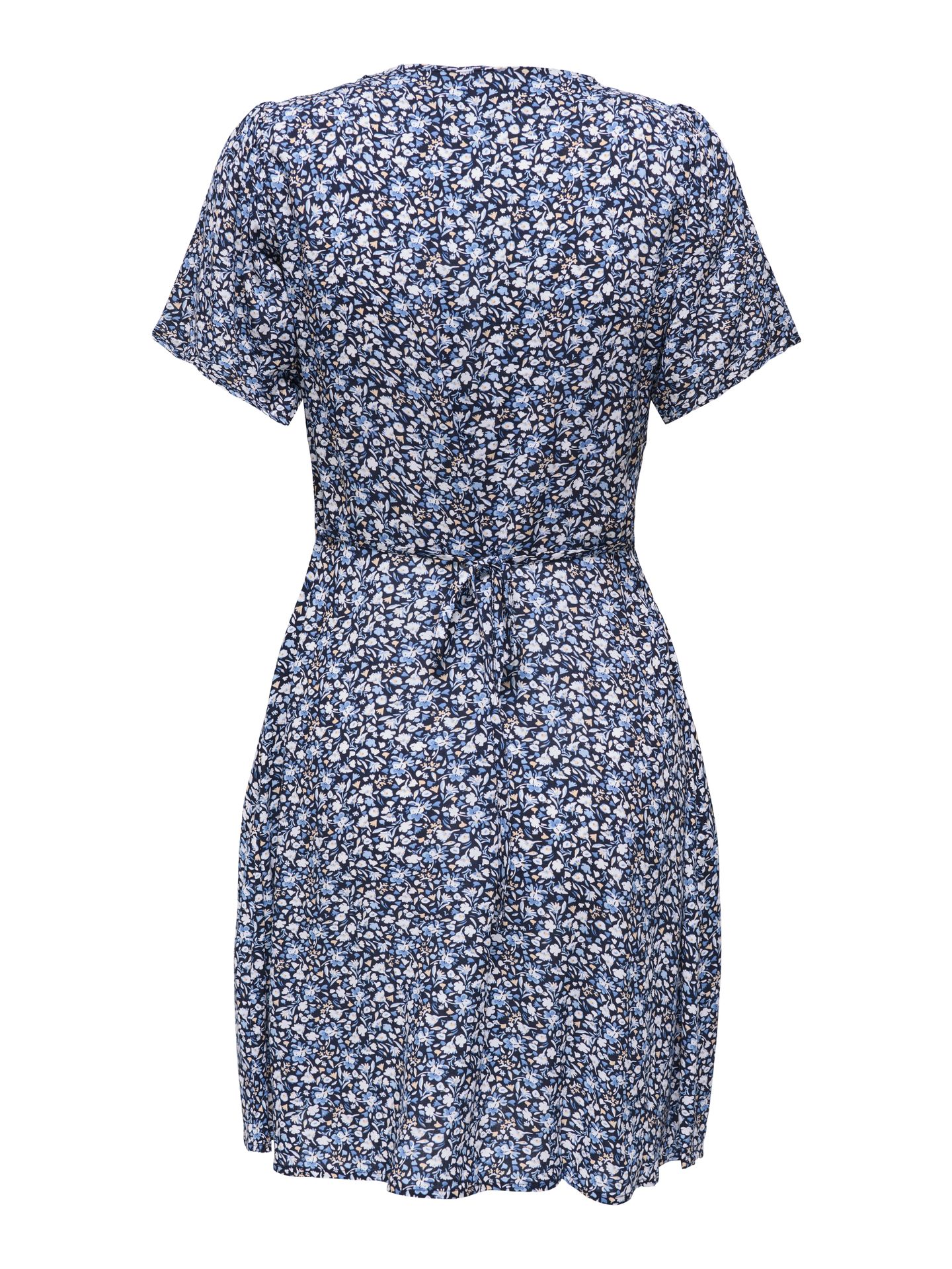 Only ONLEVIDA S/S SHORT DRESS WVN NOOS Night Sky/SOFIA WHITE BLUE DITSY 2900166547051