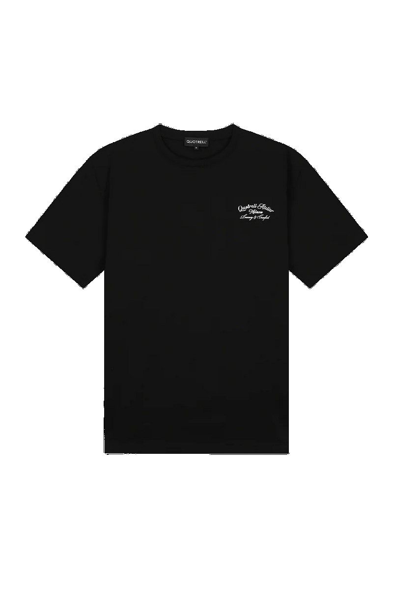 Quotrell Atelier milano t-shirt Black/White 00103588-904