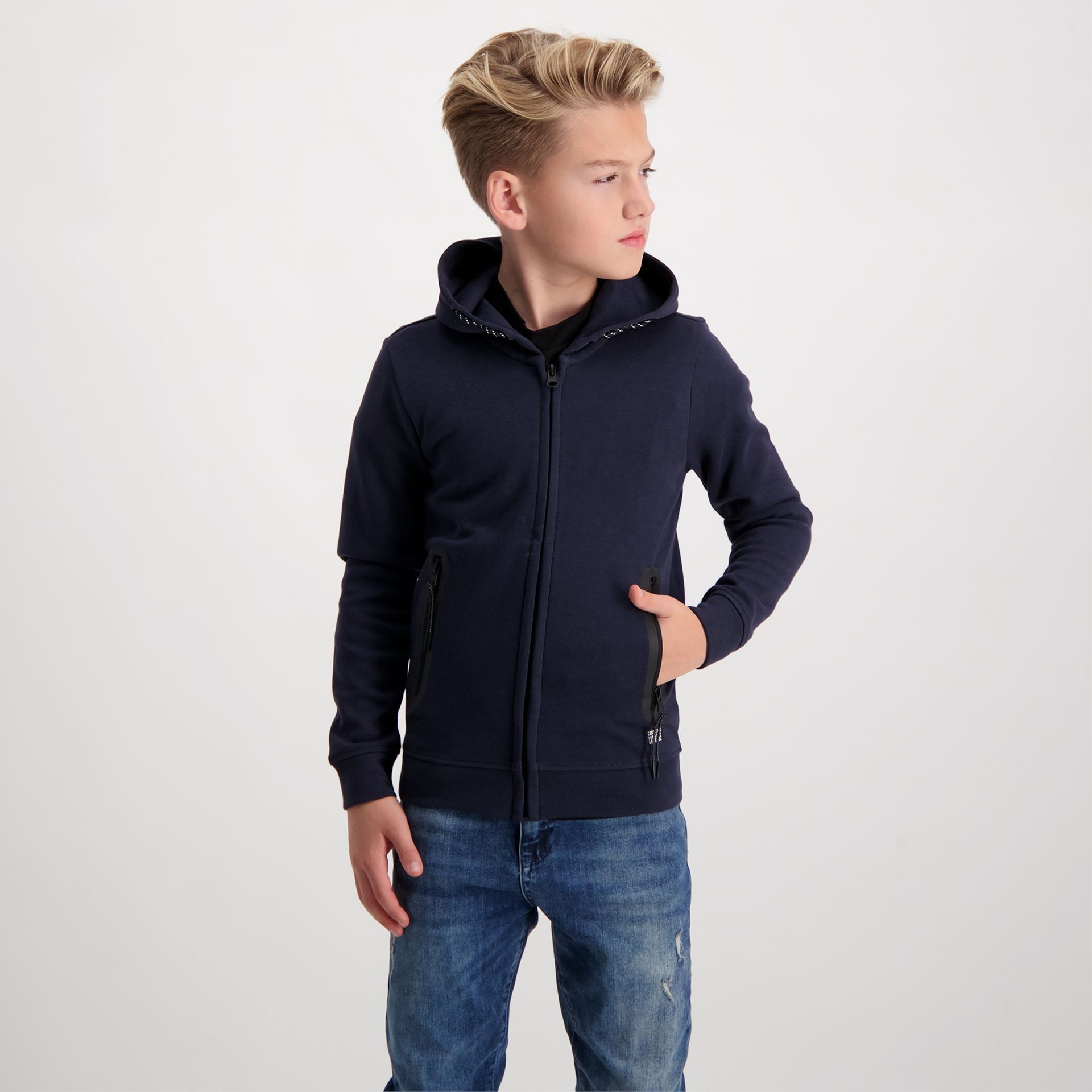 Cars jeans Sweatjacket Iscar Jr. 12 navy 2900166333074