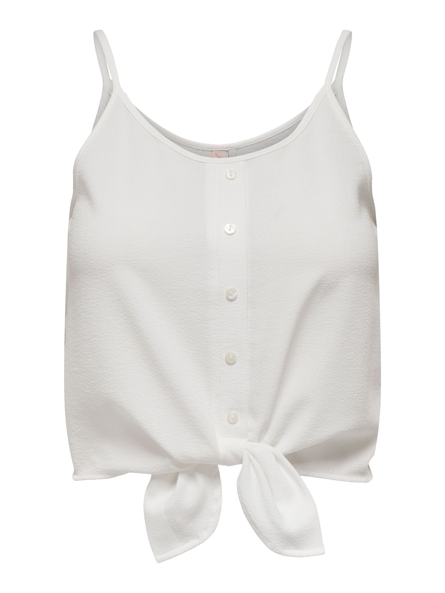 Only ONLLECEY SL KNOT SINGLET NOOS WVN Cloud Dancer 00103639-EKA26011400000019