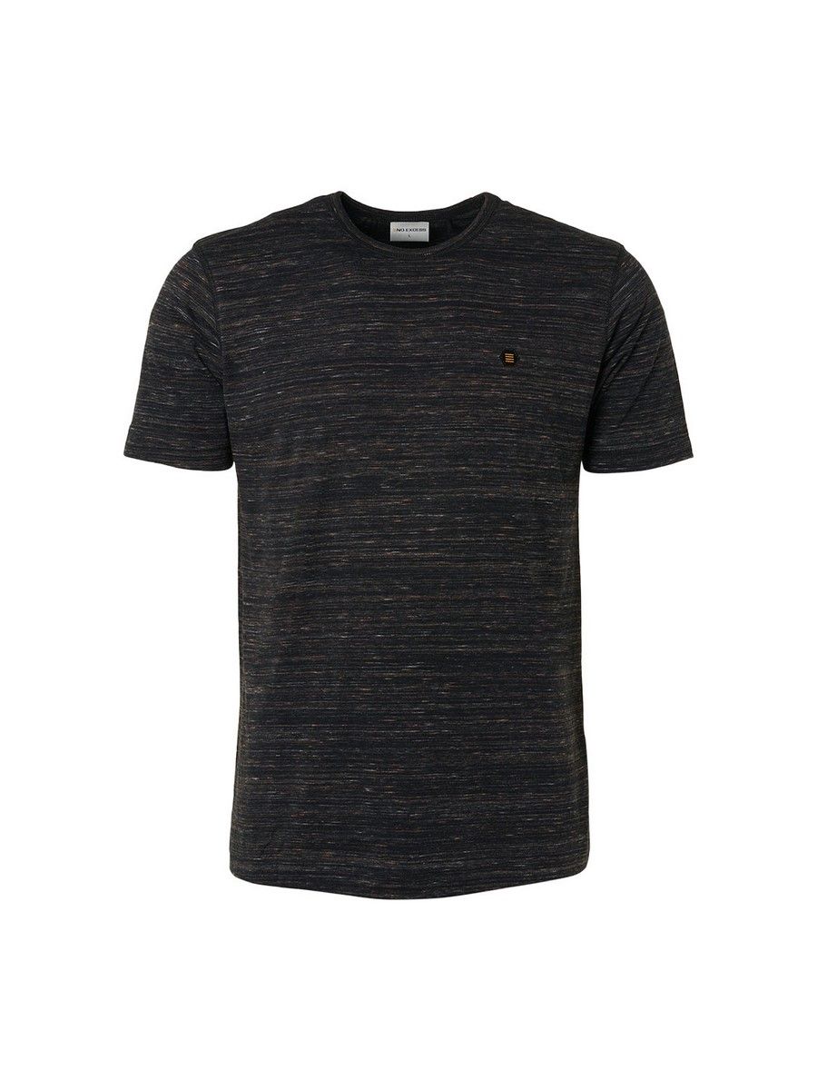 No Excess T-Shirt Crewneck Multi Coloured Mel Black 020 00103641-EKA14000100000001