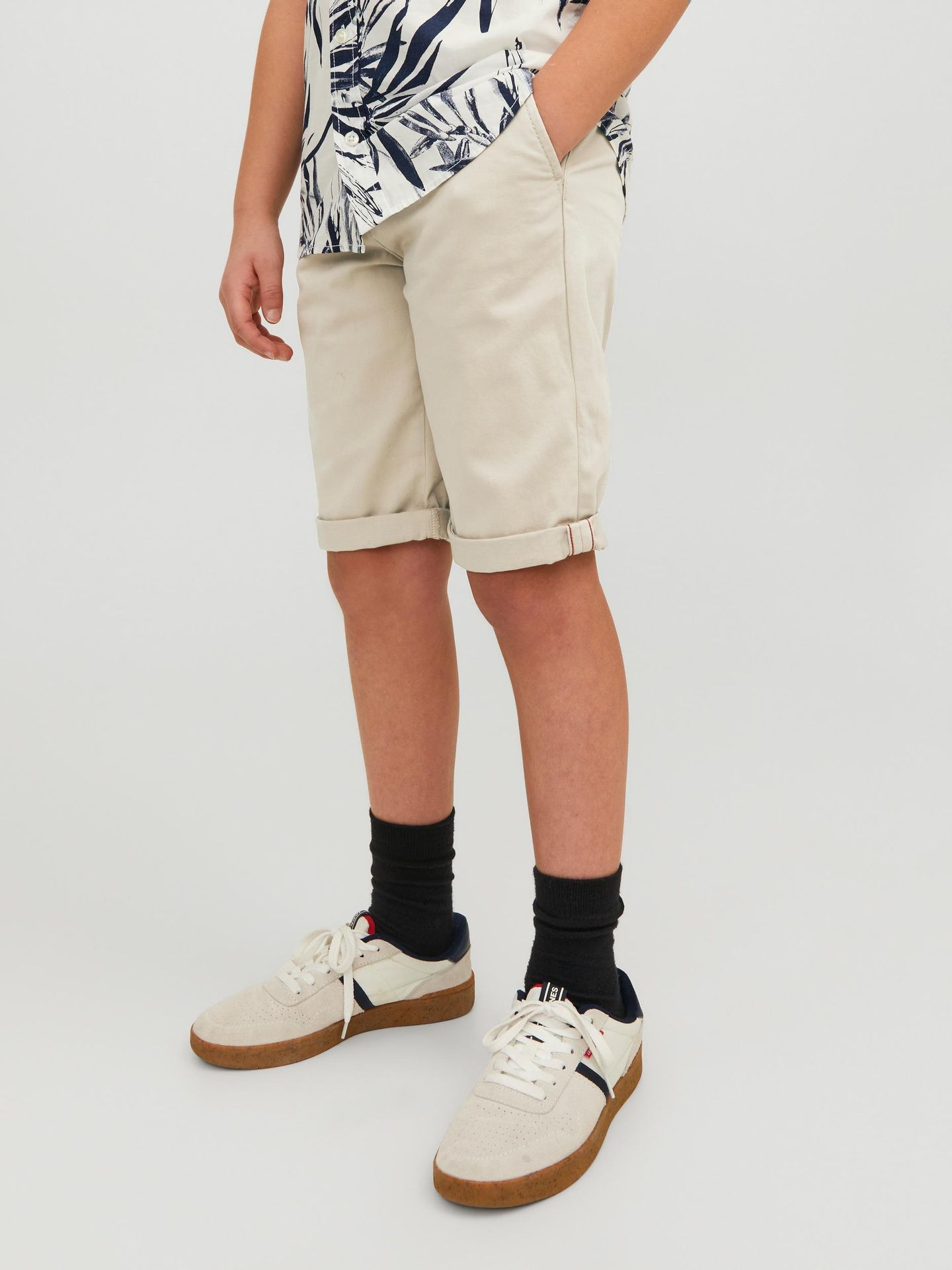 Jack & Jones JPSTBOWIE JJSHORTS SOLID SA SN JNR Oxford Tan 00103650-EKA26011400001290