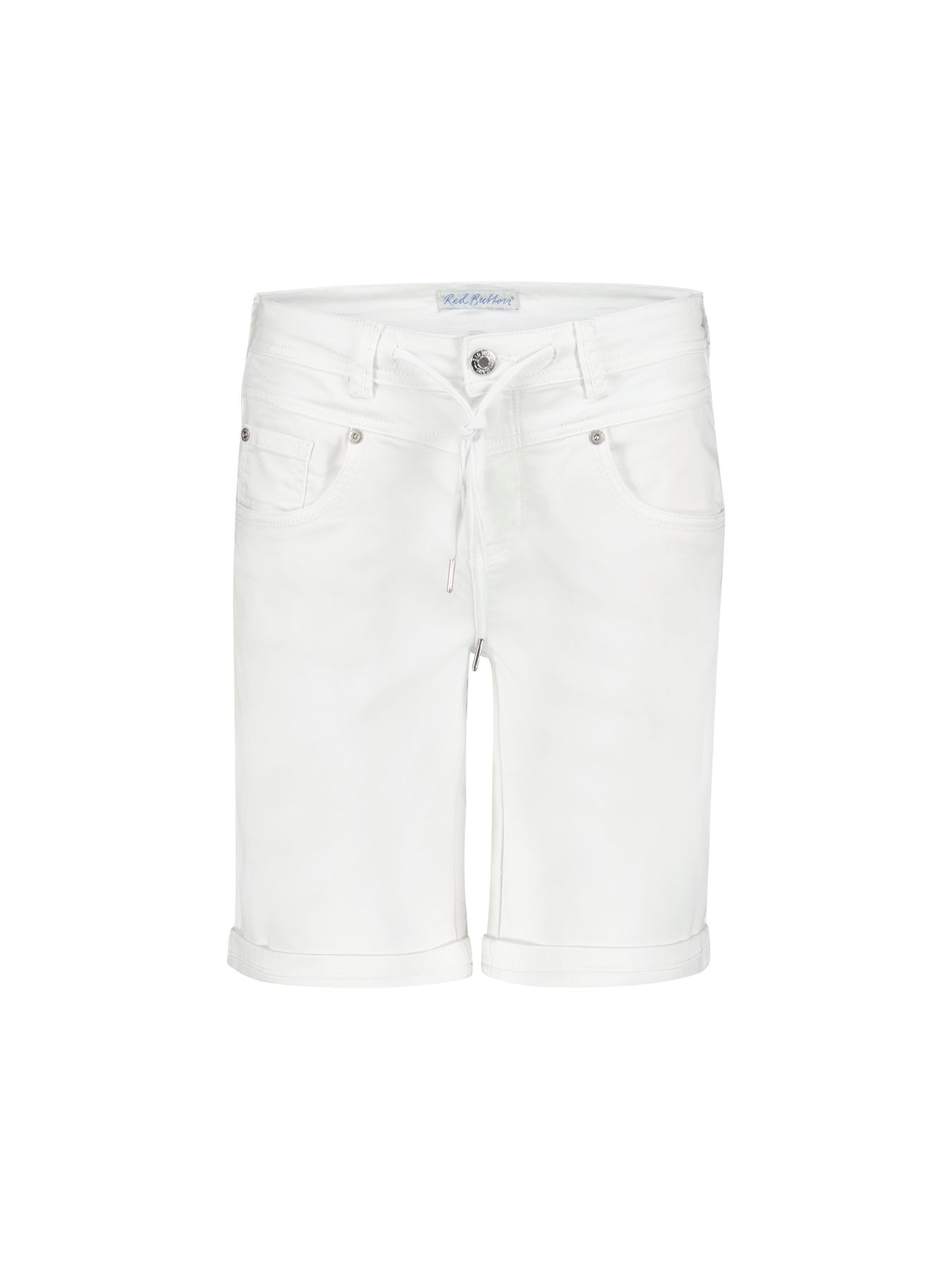 Red Button Relax short jog colour White 00103651-900