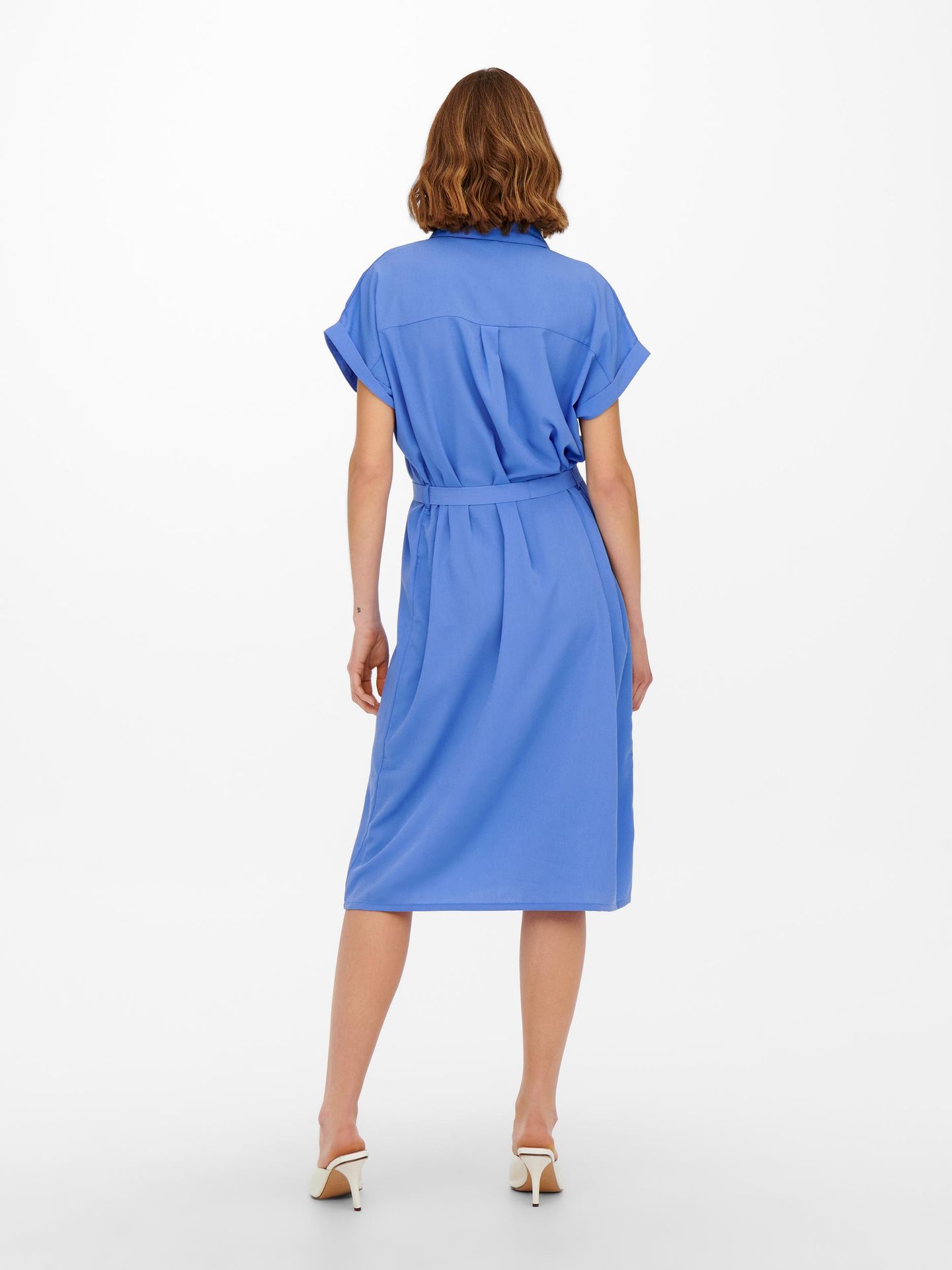 Only ONLHANNOVER S/S SHIRT DRESS NOOS WV Ultramarine 2900138700026