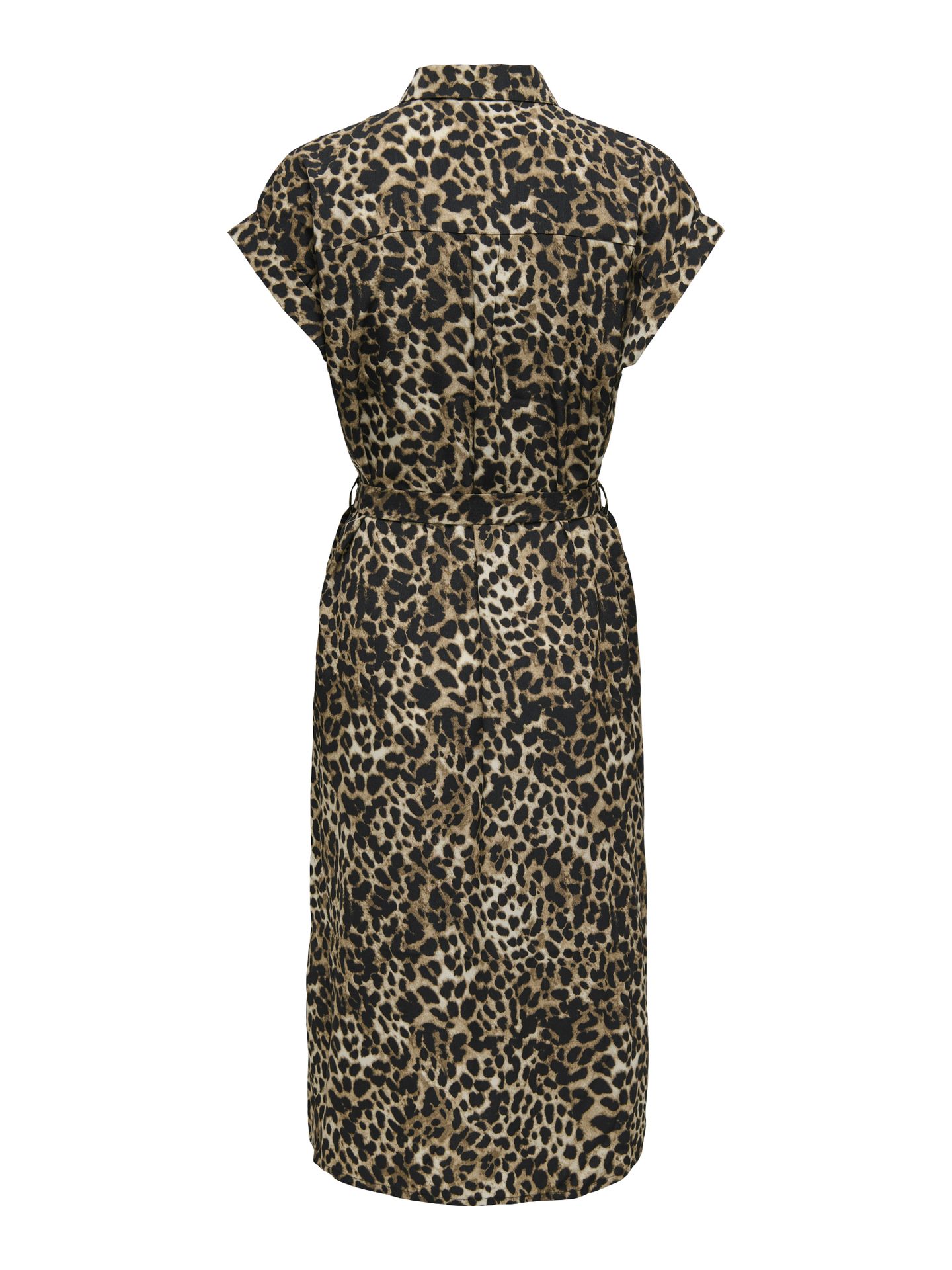 Only ONLHANNOVER S/S SHIRT DRESS NOOS WV Black/LEO 2900154627055